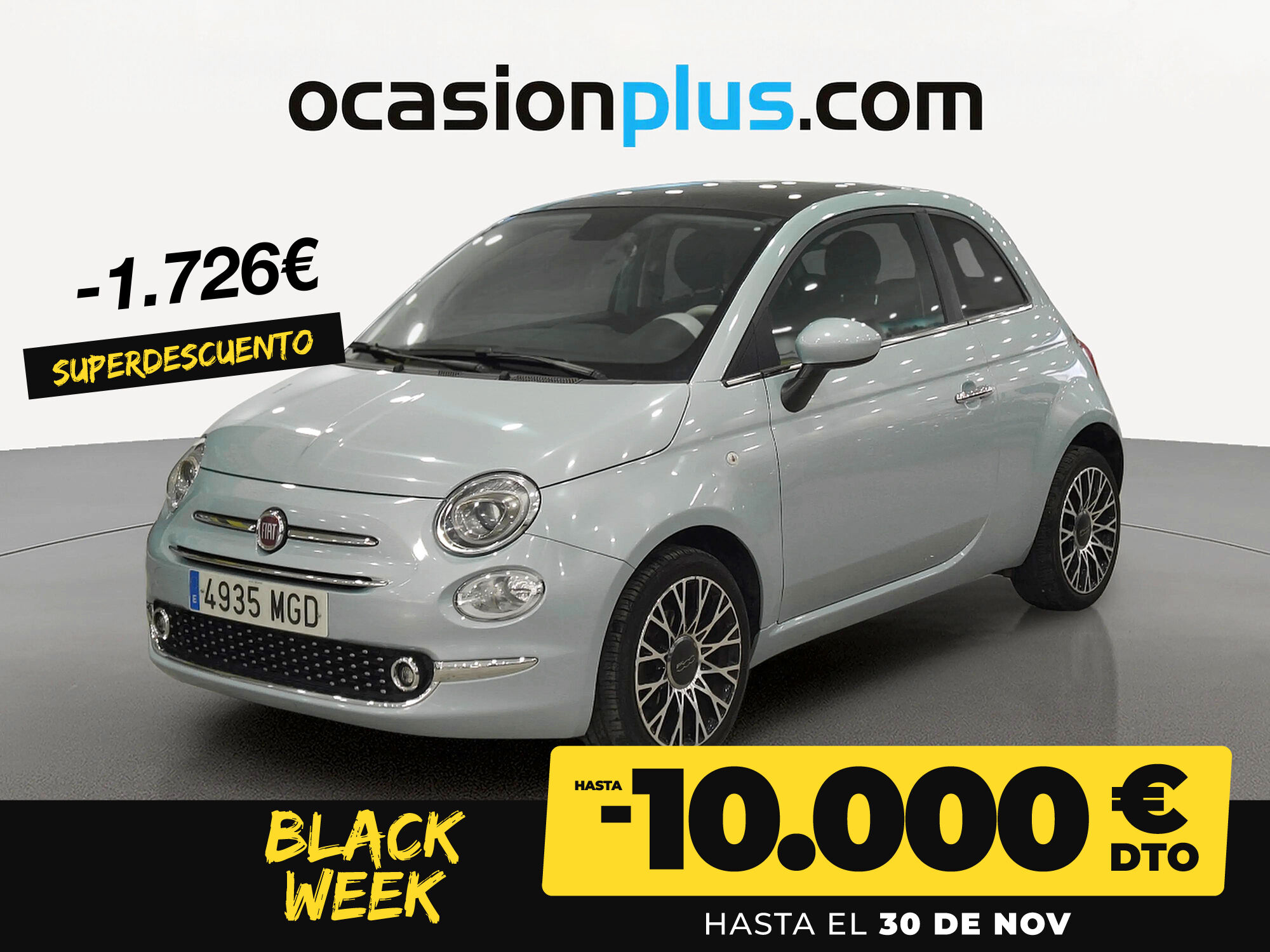 FIAT 500 (1.0 Hybrid Dolcevita 51 kW (70 CV)) en Madrid