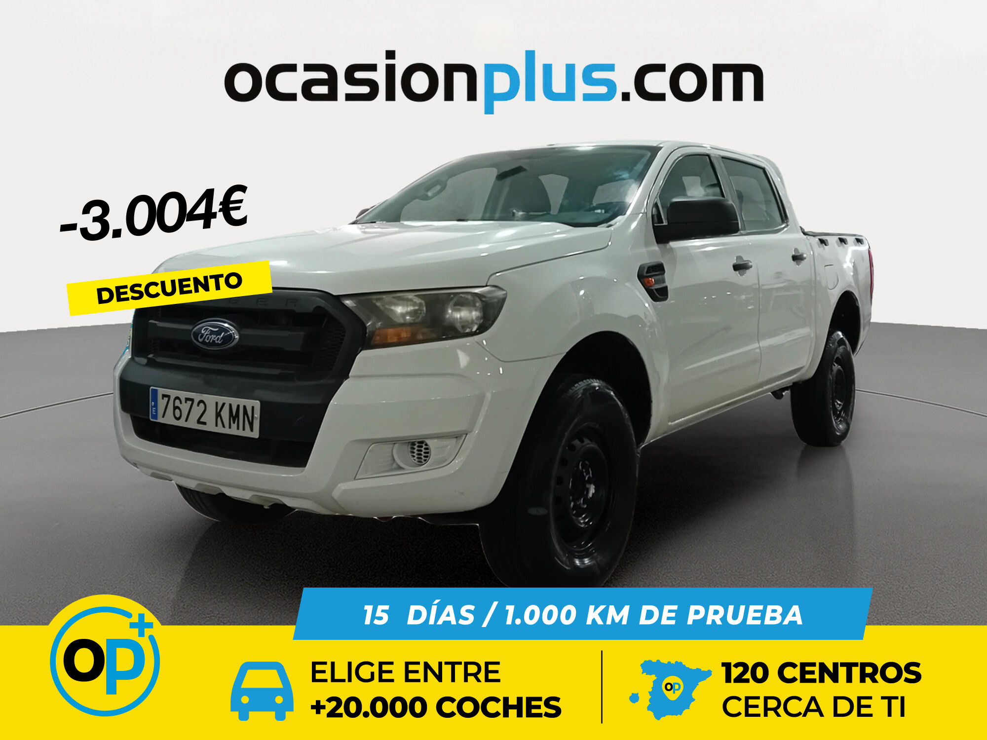 FORD Ranger (Pickup 2.2 TDCi Doble Cabina XL 4x4 118 kW (160 CV)) en Madrid