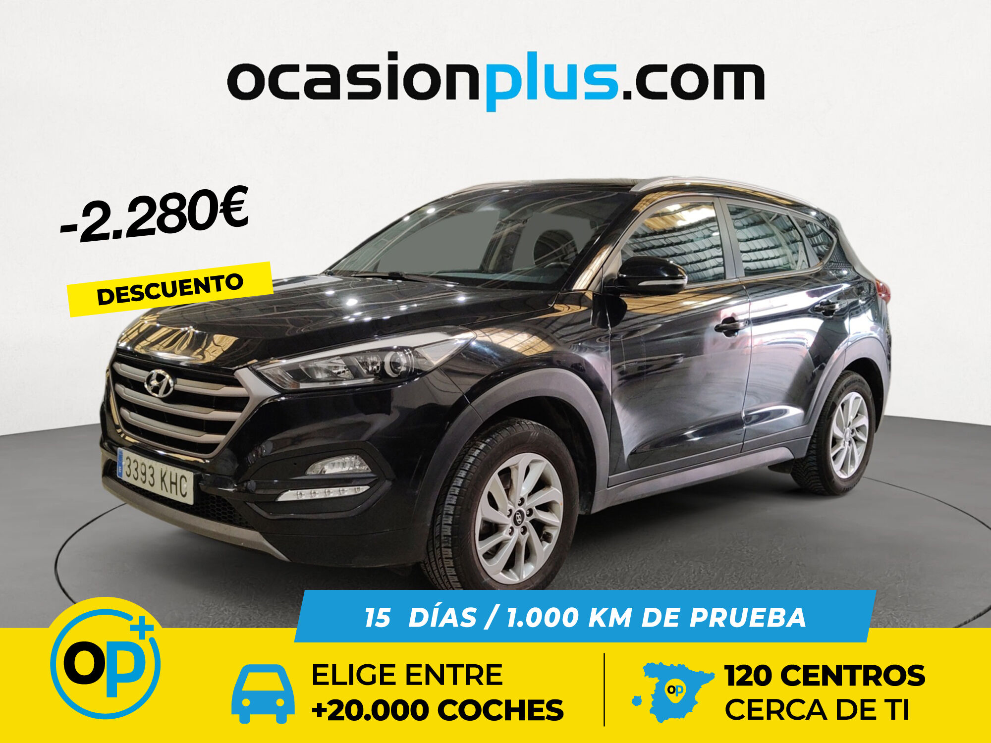 HYUNDAI Tucson (1.6 GDI BlueDrive Link 4x2 96 kW (131 CV)) en Madrid