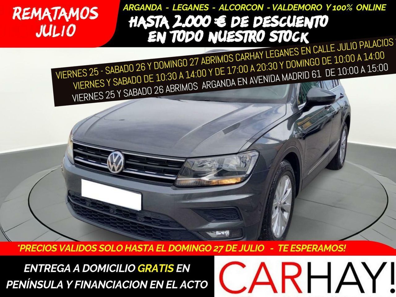 VOLKSWAGEN Tiguan (1.4 TSI COMFORTLINE BMT) en Madrid