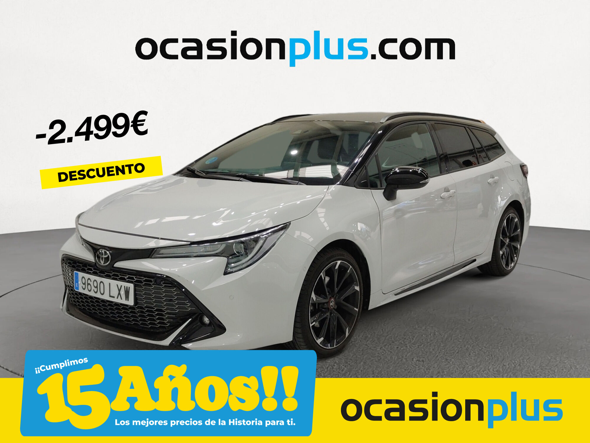 TOYOTA Corolla (1.8 125 Híbrido Touring GR-Sport E-CVT 132 kW (180 CV)) en 