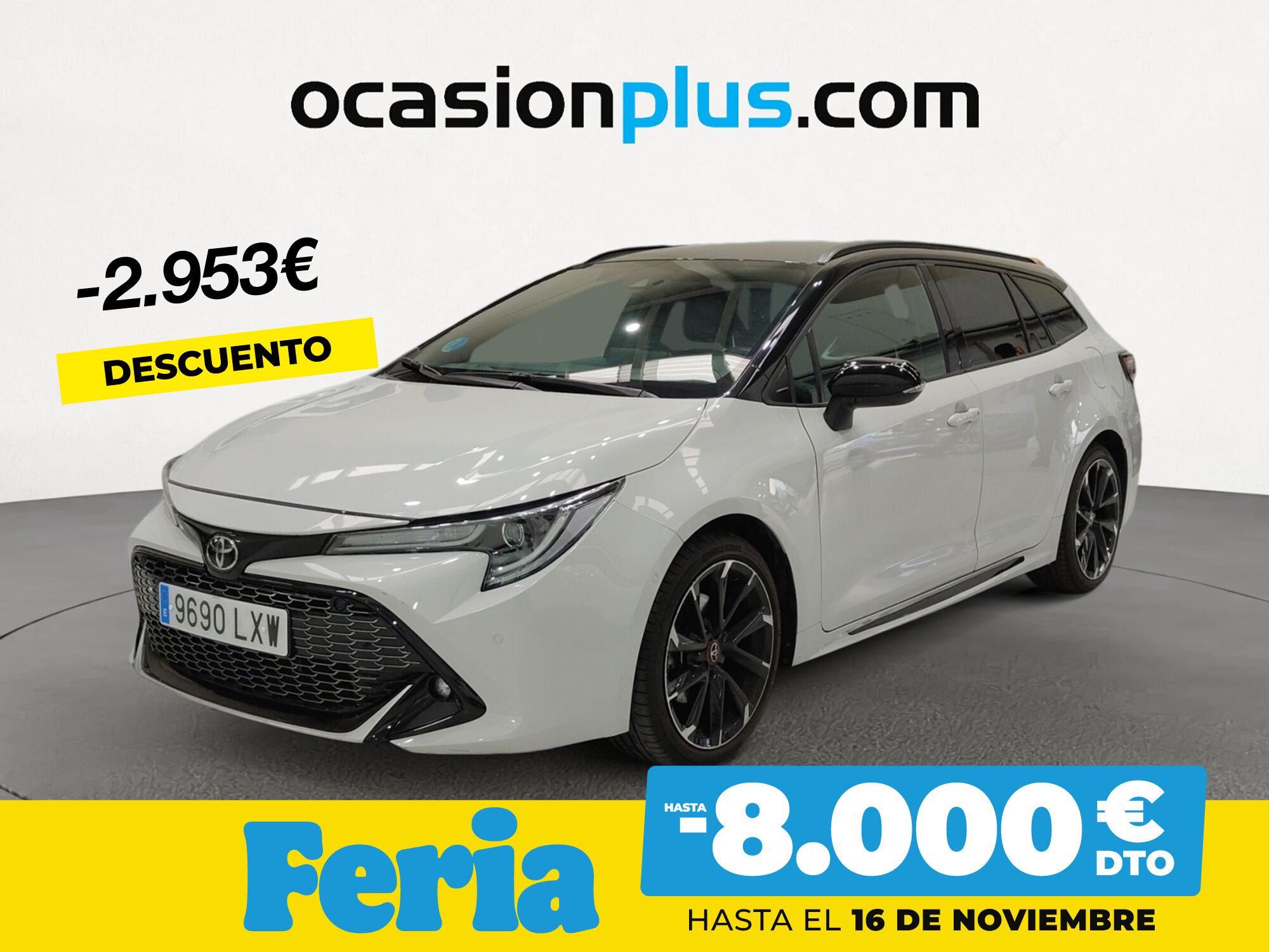 TOYOTA Corolla (1.8 125 Híbrido Touring GR-Sport E-CVT 132 kW (180 CV)) en 