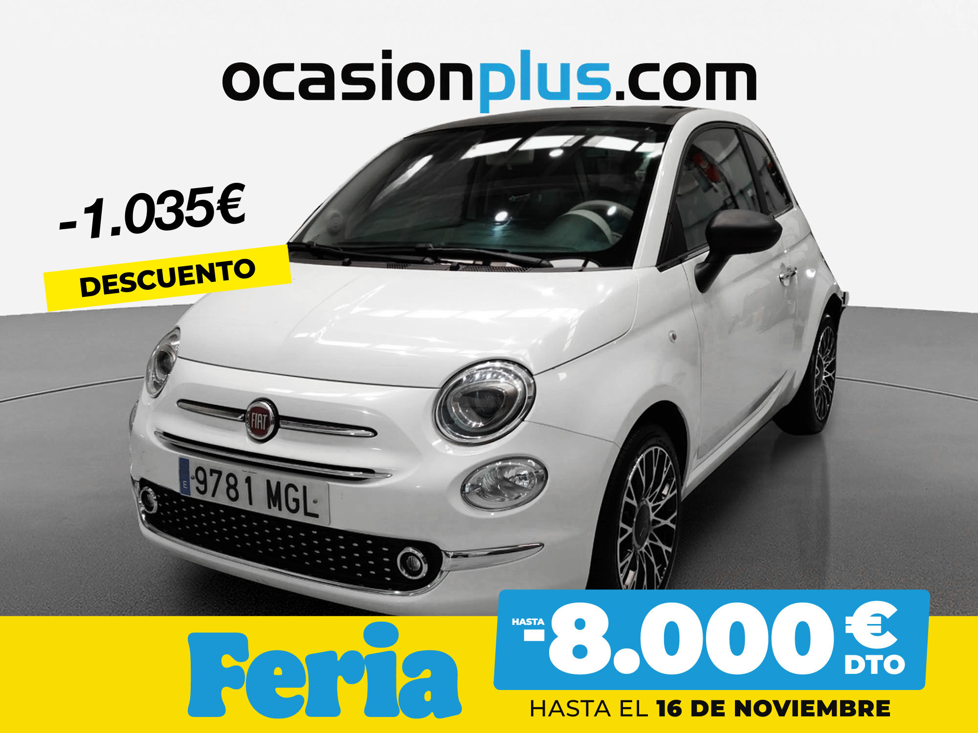 FIAT 500 (1.0 Hybrid Dolcevita 51 kW (70 CV)) en Madrid