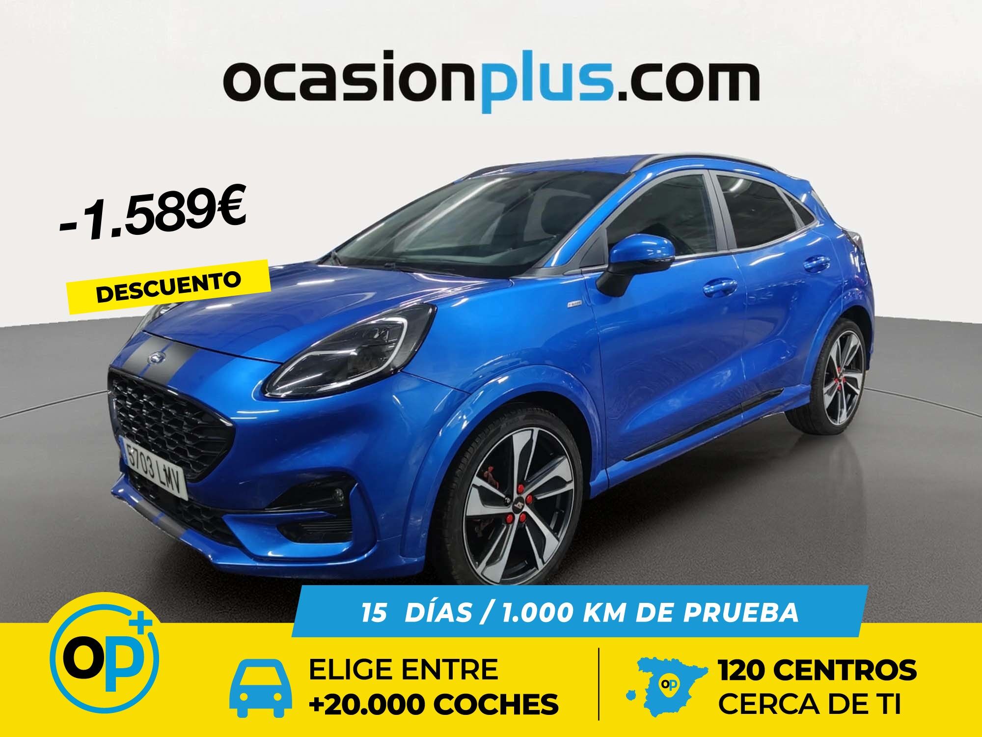 FORD Puma (1.0 EcoBoost MHEV ST-Line X 114 kW (155 CV)) en Madrid