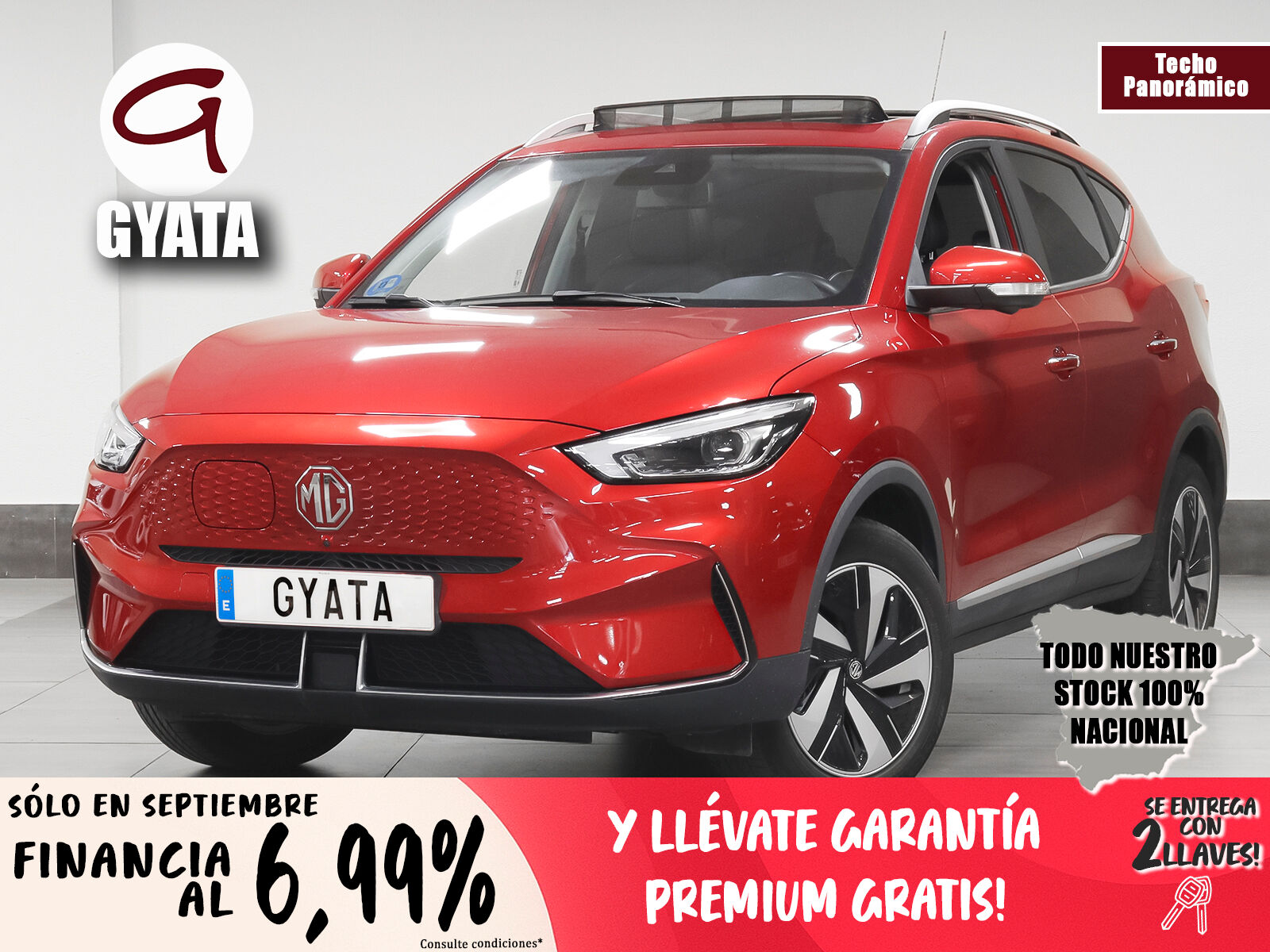 MG ZS (EV 72kWh Luxury 115 kW (156 CV)) en Madrid