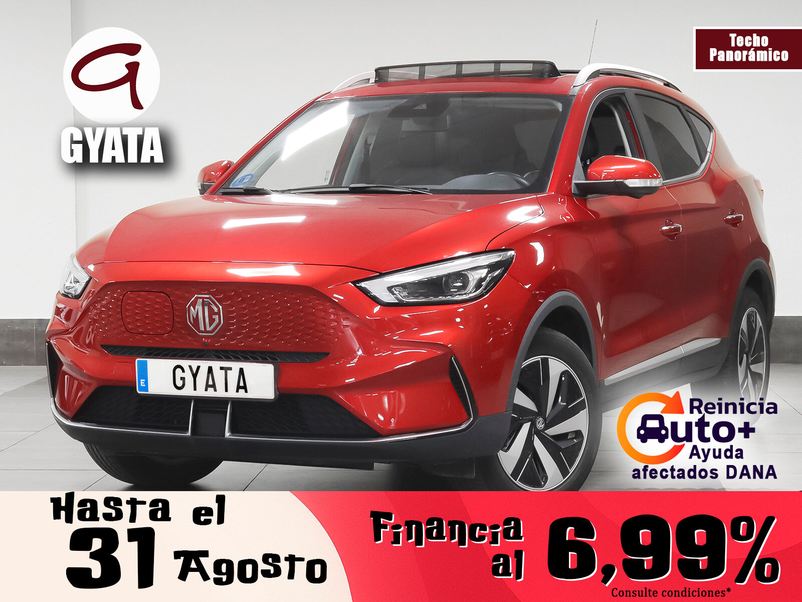 MG ZS (EV 72kWh Luxury 115 kW (156 CV)) en Madrid