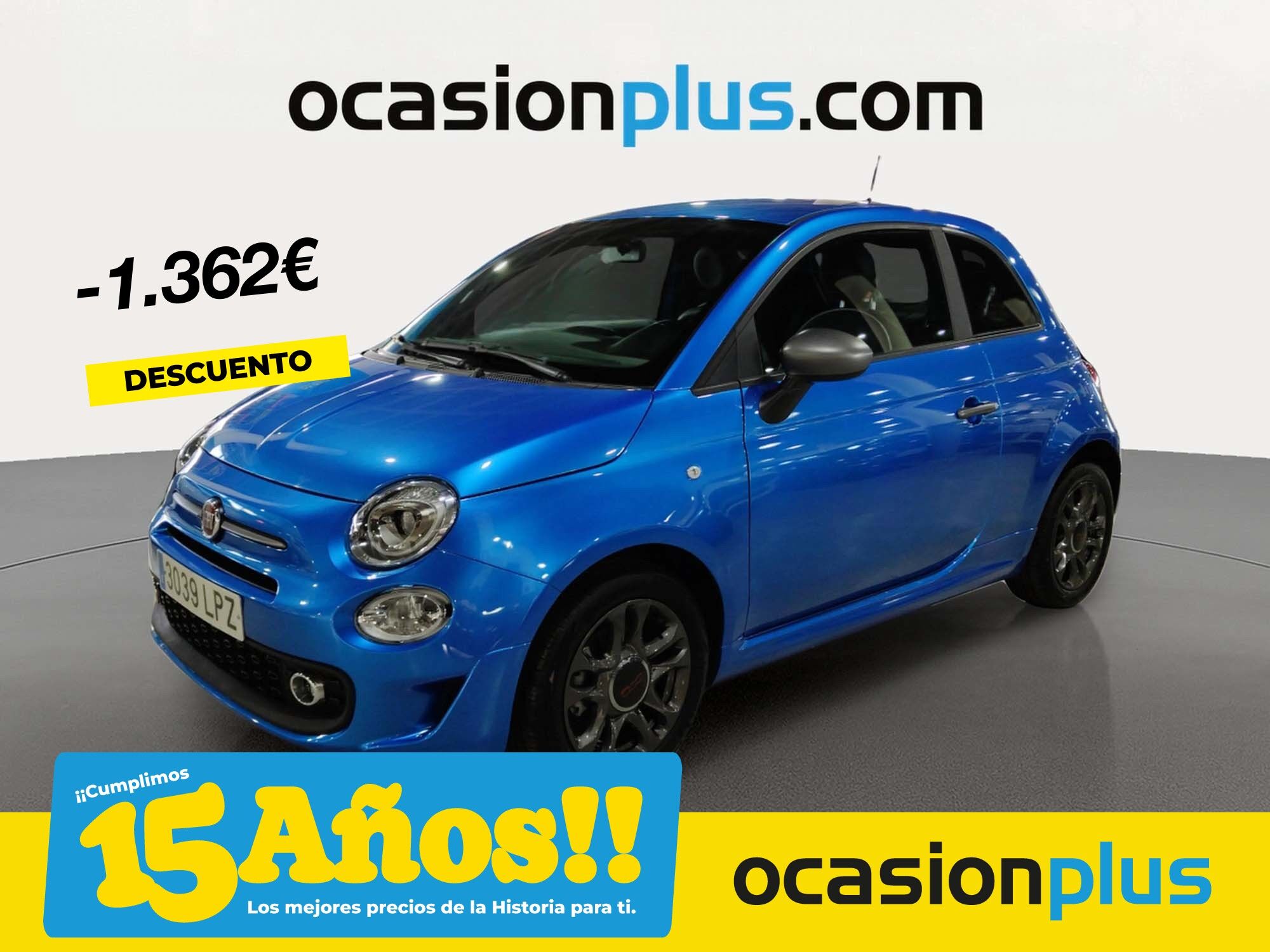 FIAT 500 (1.0 GSE S 51 kW (70 CV)) en Madrid