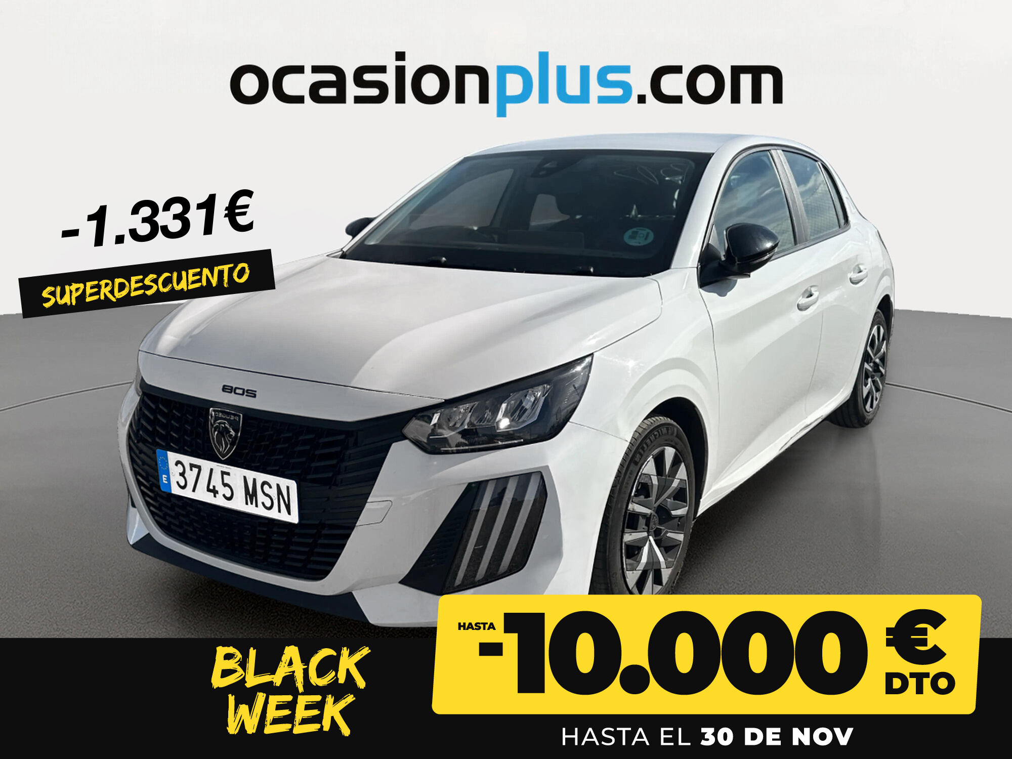 PEUGEOT 208 (PureTech 100 Active 75 kW (100 CV)) en Madrid