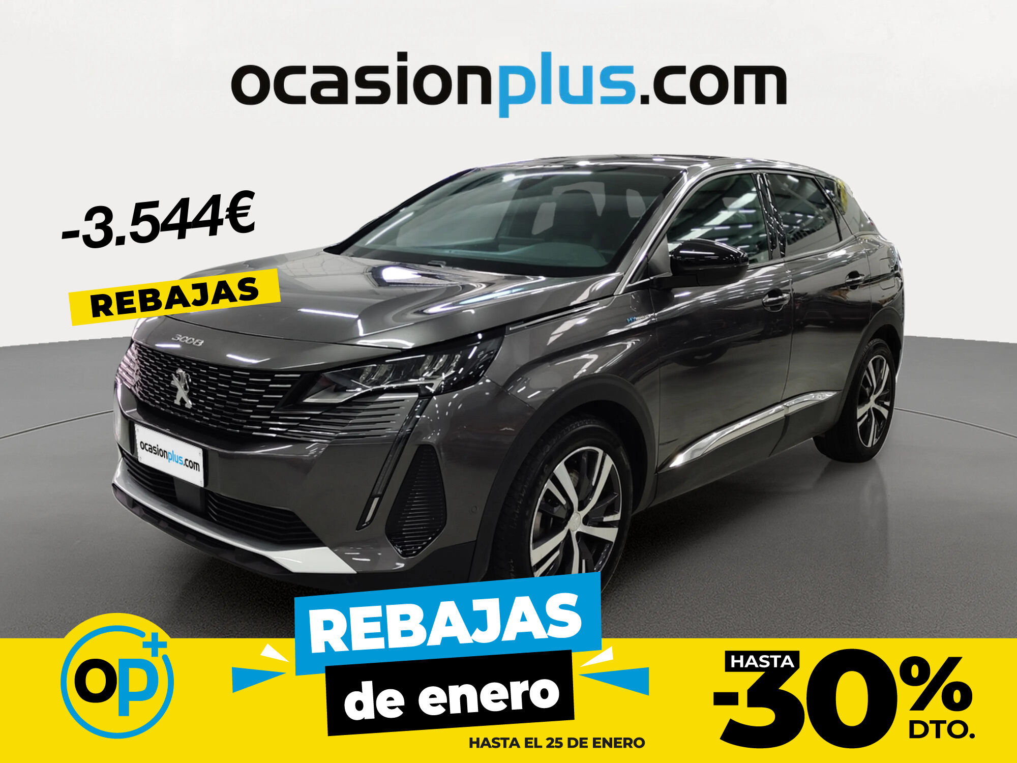 PEUGEOT 3008 (Hybrid 300 Allure Pack e-EAT8 221 kW (300 CV)) en Madrid