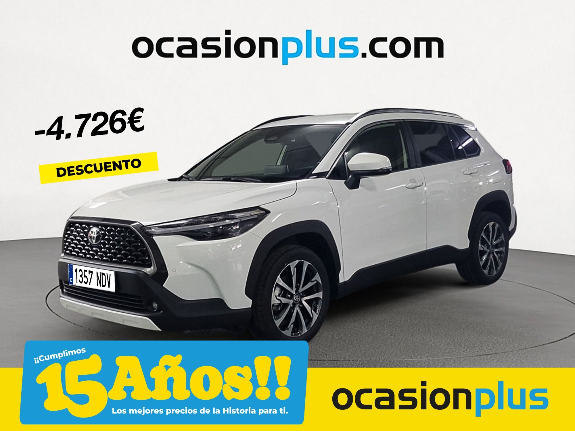 TOYOTA Corolla Cross (1.8 Híbrido Style Auto 103 kW (140 CV)) en Madrid