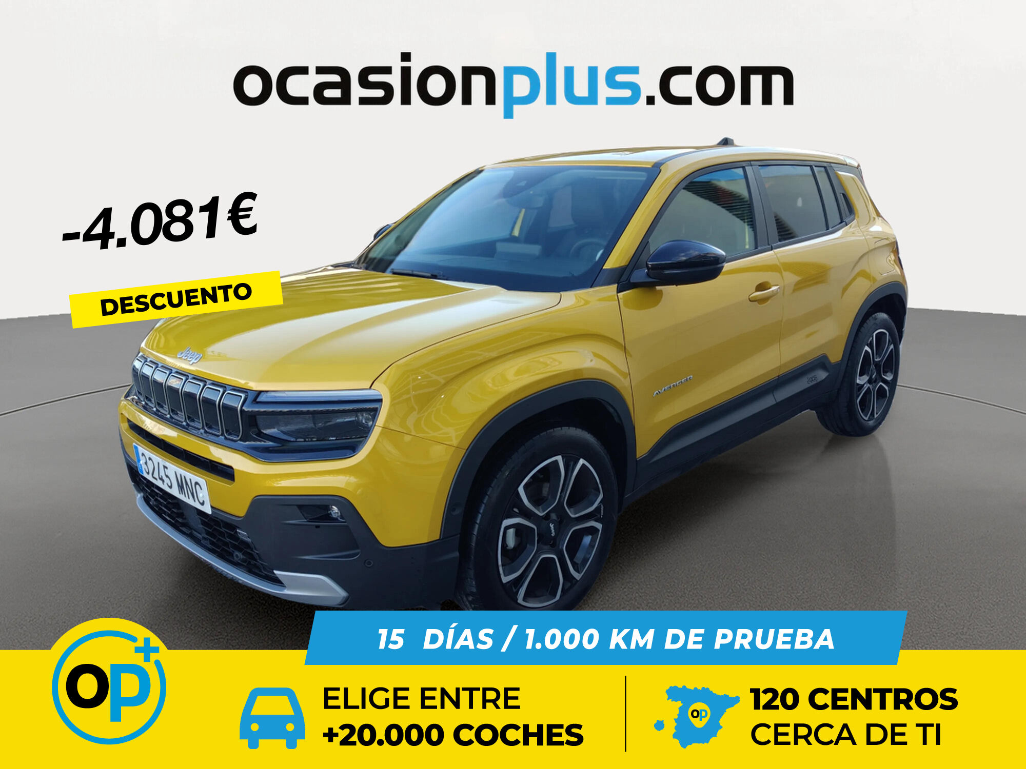 JEEP Avenger (1.2 G Summit 74 kW (100 CV)) en Madrid