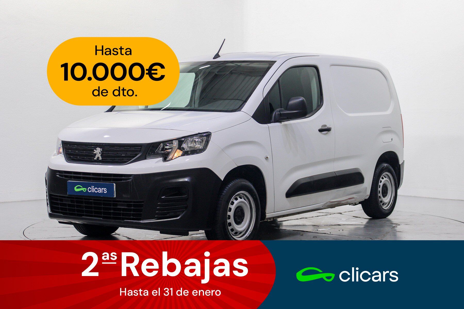 PEUGEOT Partner (Partner 1.5BlueHDI S&S Pro Standard 600kg 75) en Madrid
