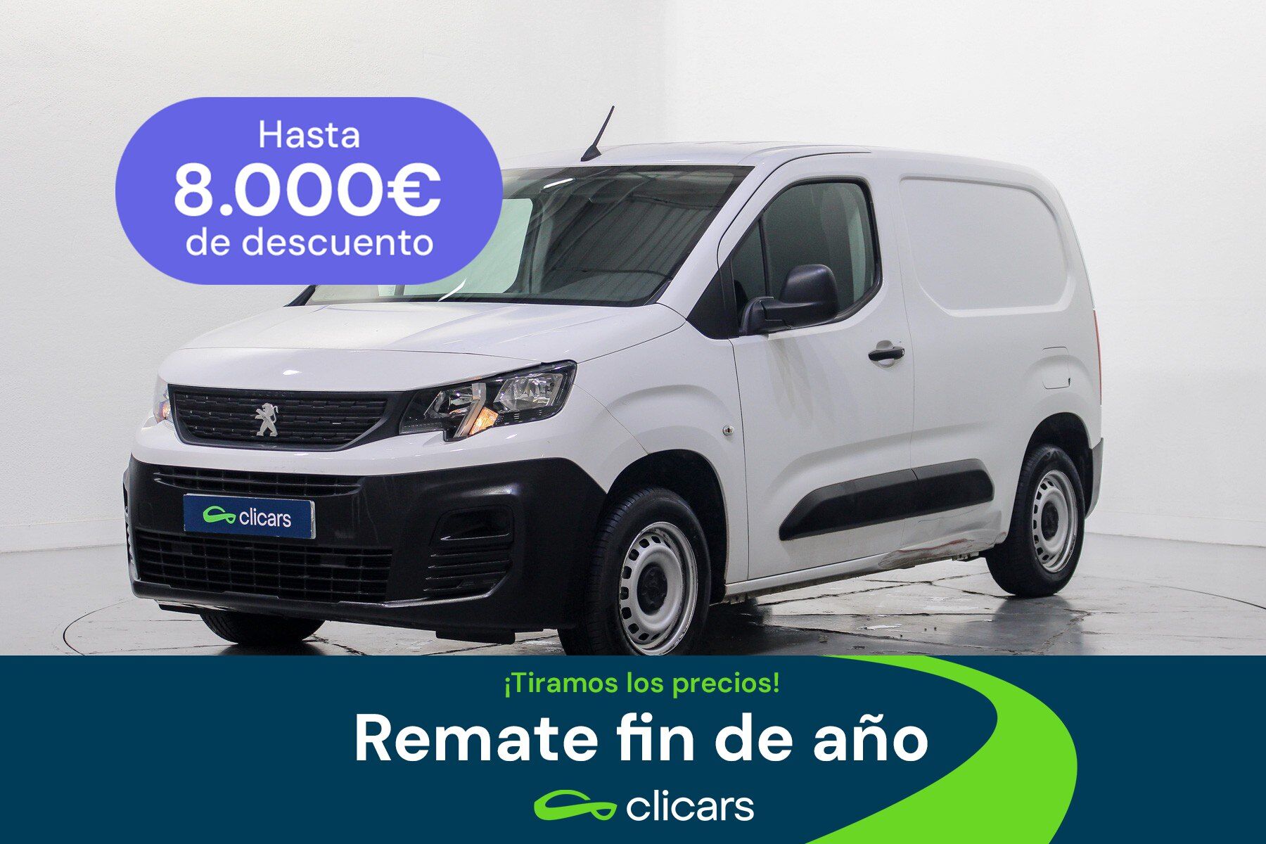 PEUGEOT Partner (Partner 1.5BlueHDI S&S Pro Standard 600kg 75) en Madrid
