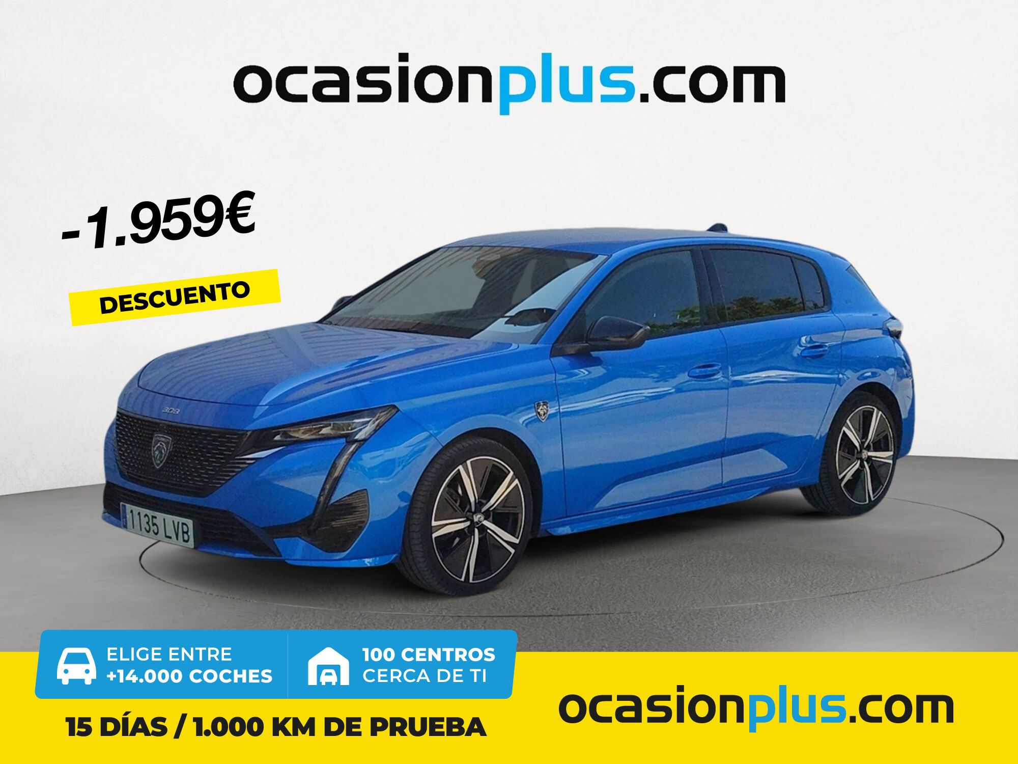PEUGEOT 308 (BlueHDi 130 S&S GT EAT8 96 kW (130 CV)) en Madrid