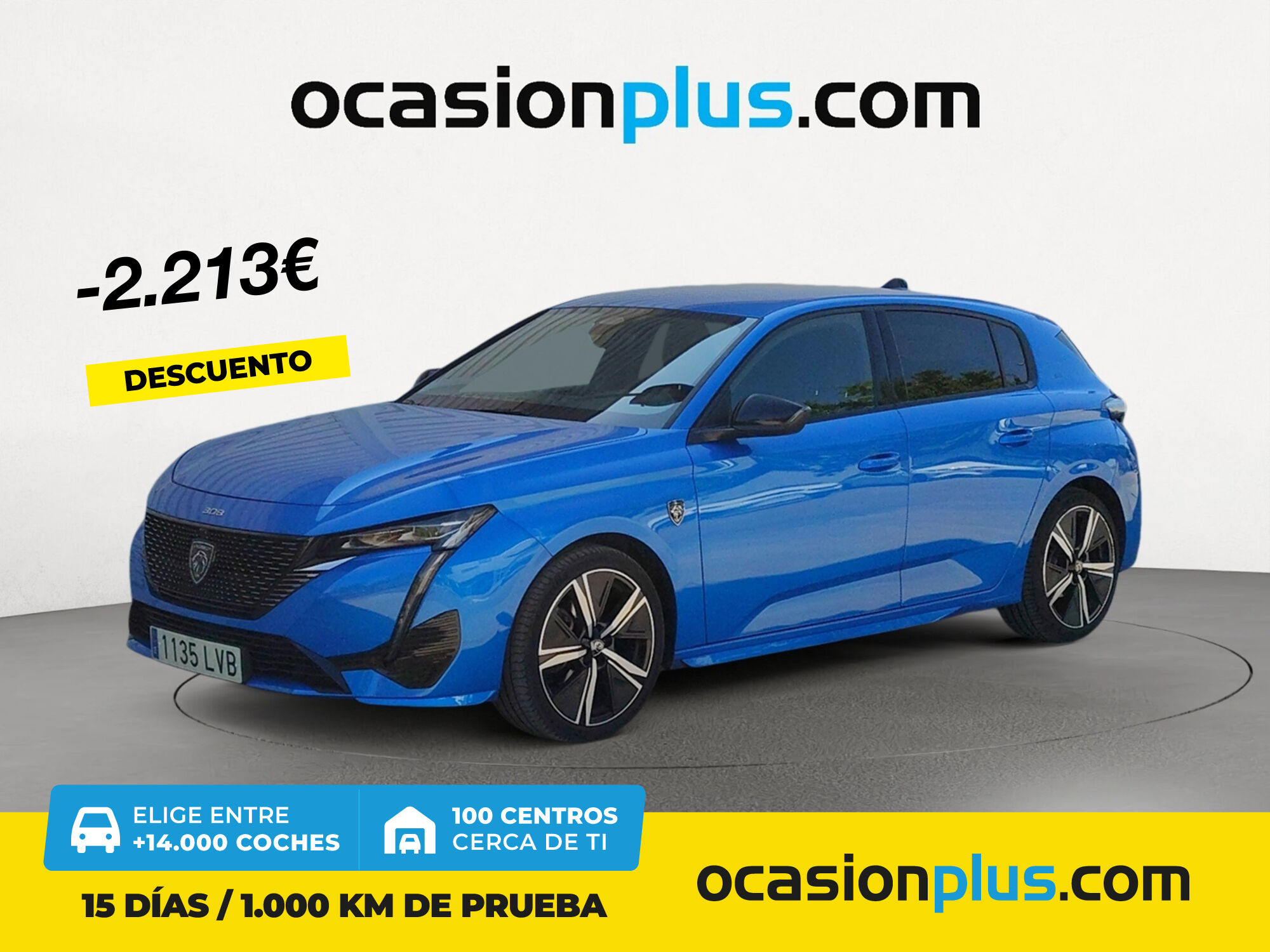PEUGEOT 308 (BlueHDi 130 S&S GT EAT8 96 kW (130 CV)) en Madrid