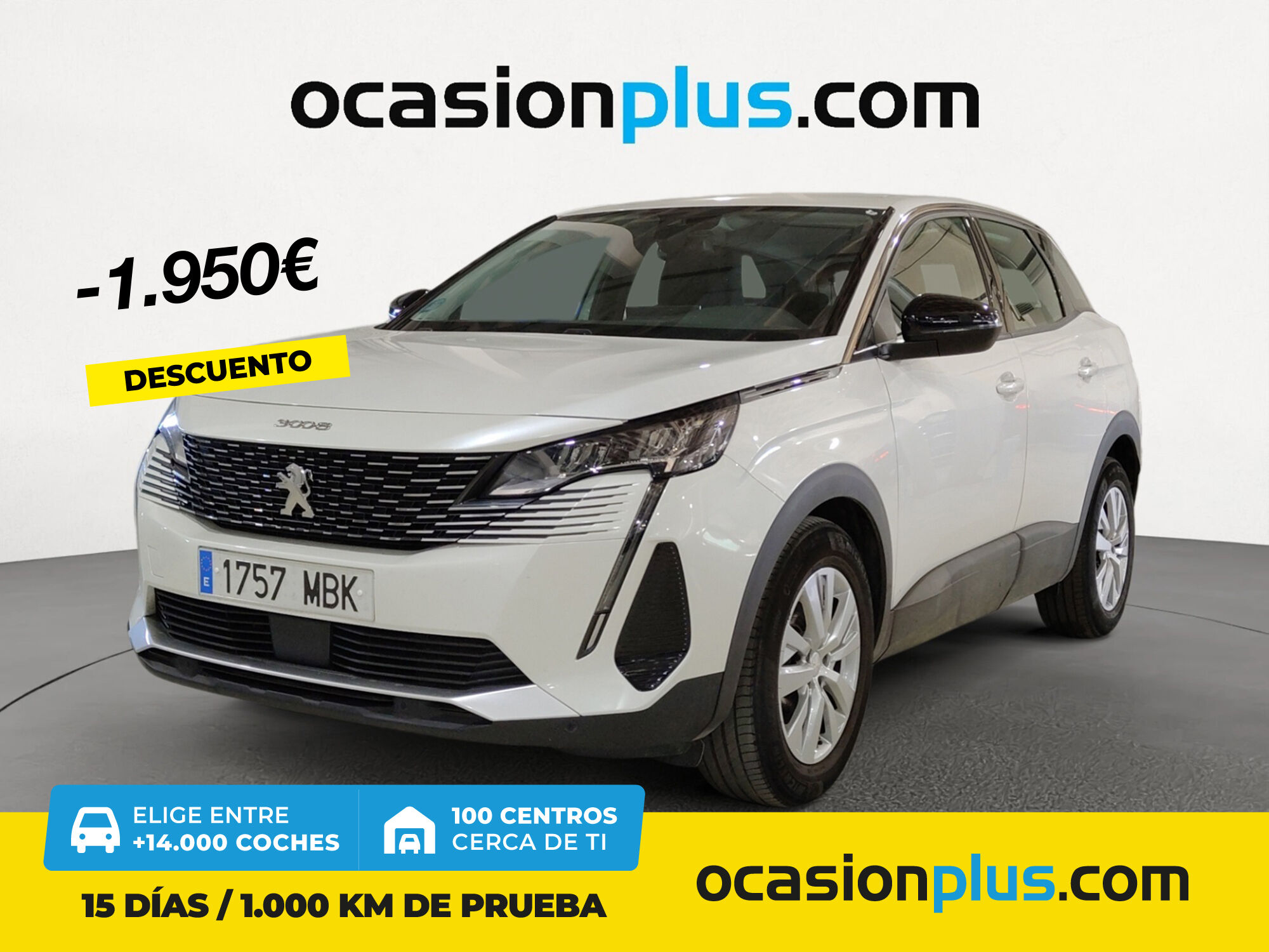 PEUGEOT 3008 (BlueHDi 130 S&S Active Pack 96 kW (130 CV)) en Madrid