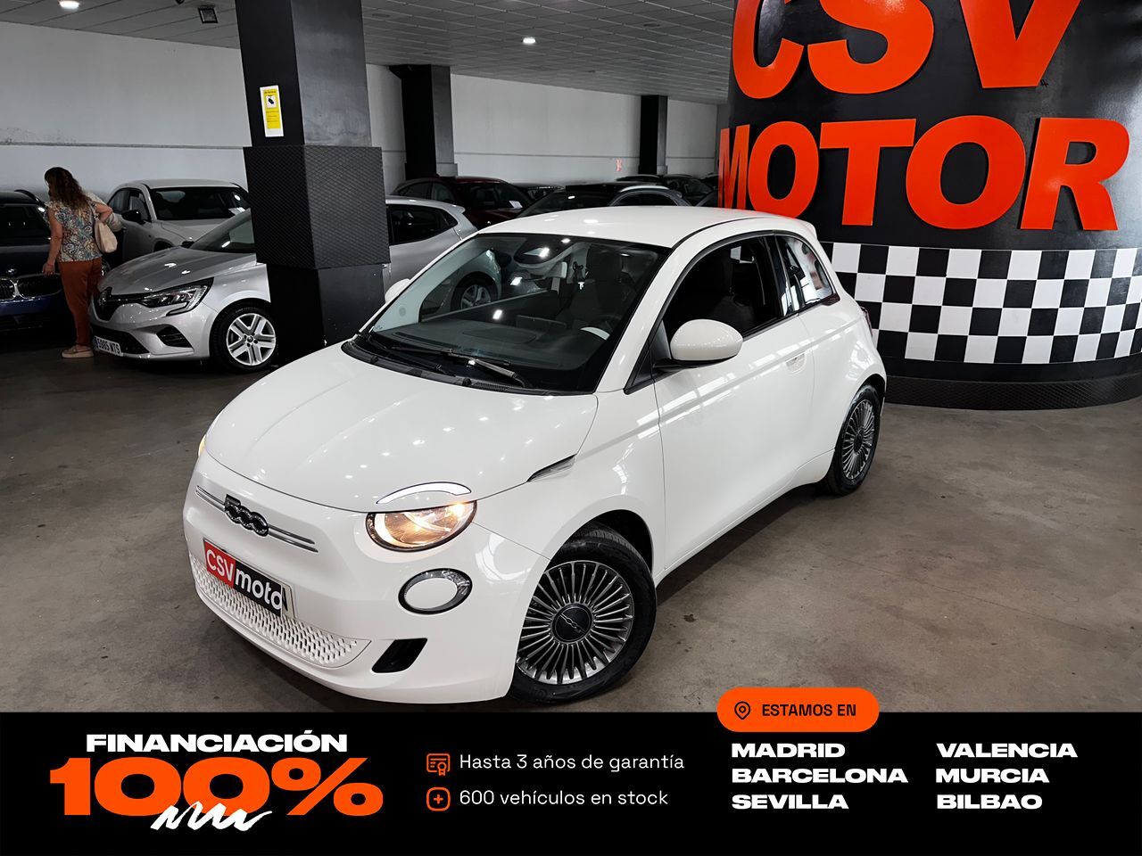 FIAT 500 (Icon 3+1 320km 85kW (118CV)) en Madrid