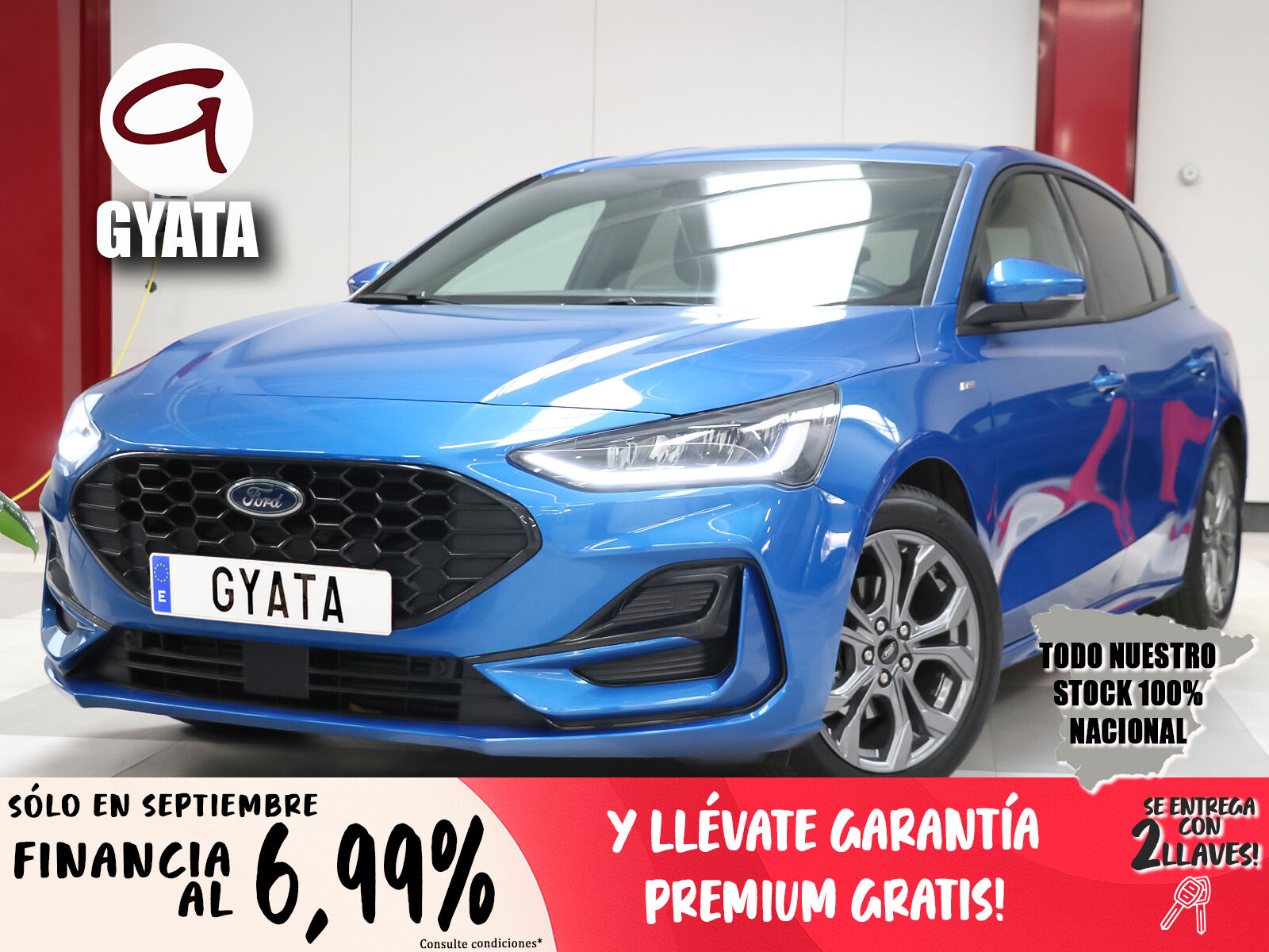 FORD Focus (1.0 Ecoboost MHEV ST-Line X Auto 114 kW (155 CV)) en Madrid