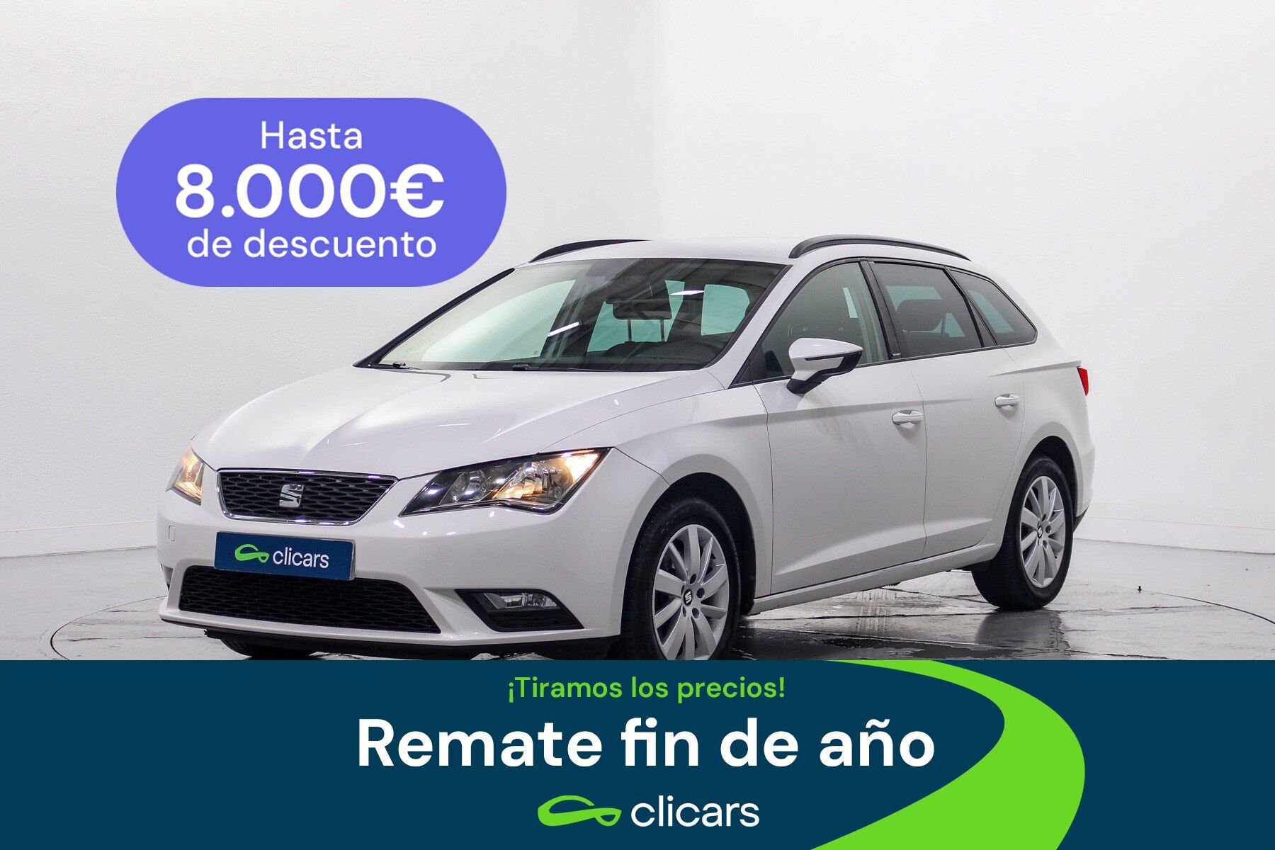 SEAT León (León ST 1.6TDI CR S&S Reference 110) en Madrid
