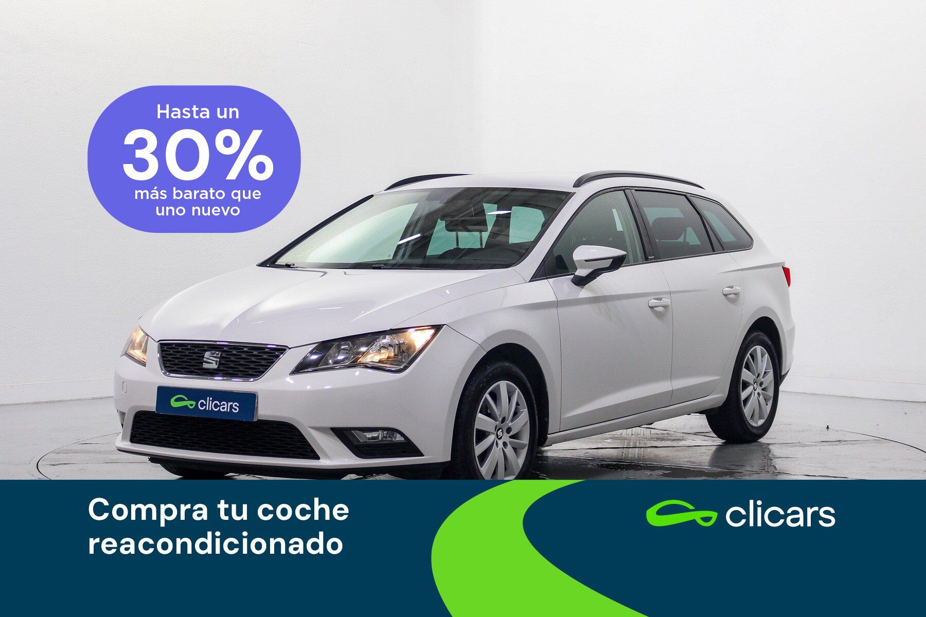 SEAT León (León ST 1.6TDI CR S&S Reference 110) en Madrid