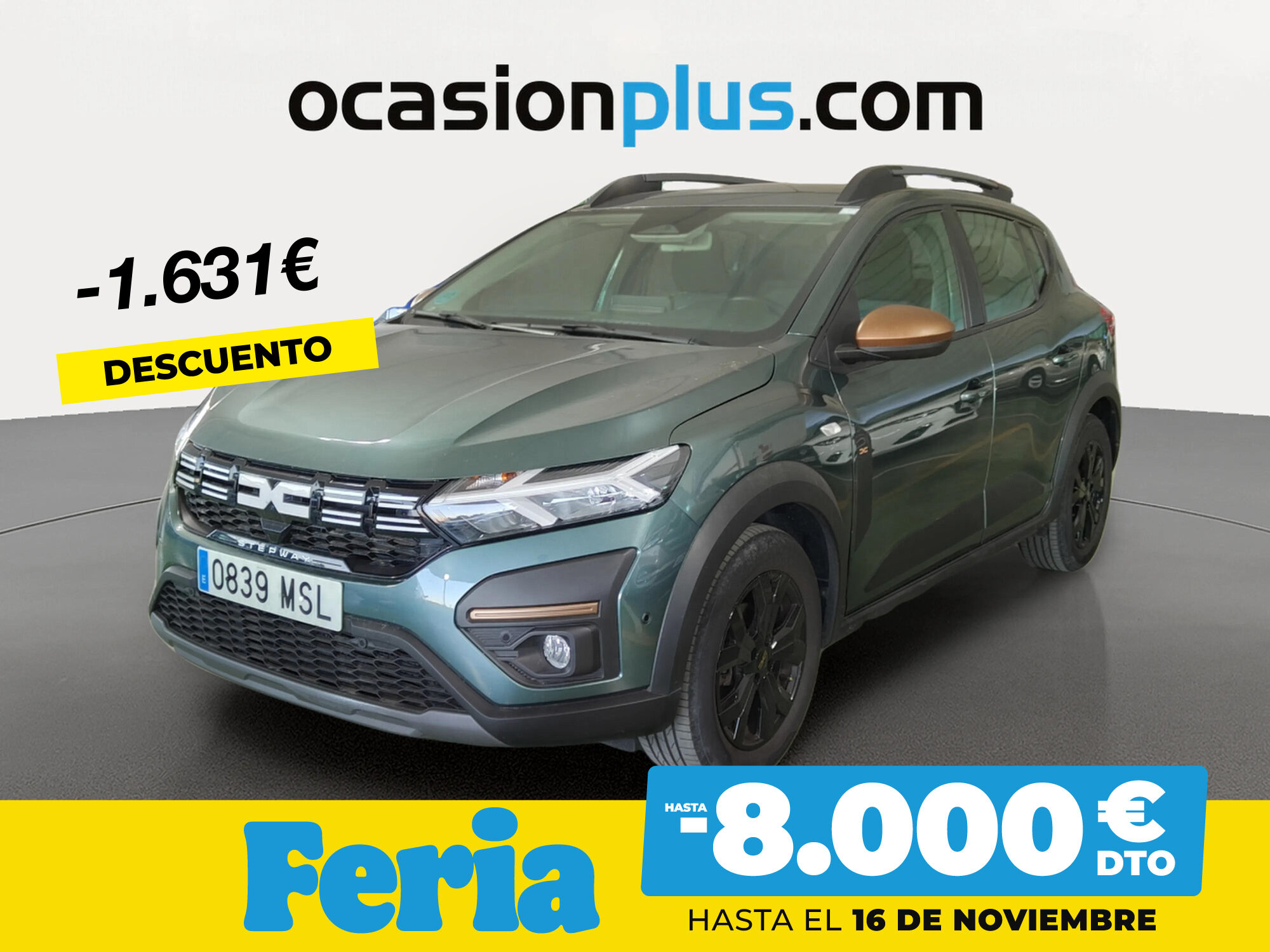 DACIA Sandero (Stepway Extreme Go TCe 81 kW (110 CV)) en Madrid