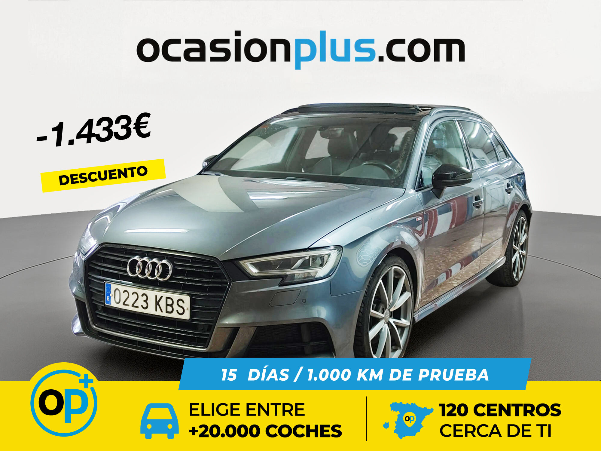 Foto del AUDI A3 Sportback 2.0 TFSI Black line Edition 140kW