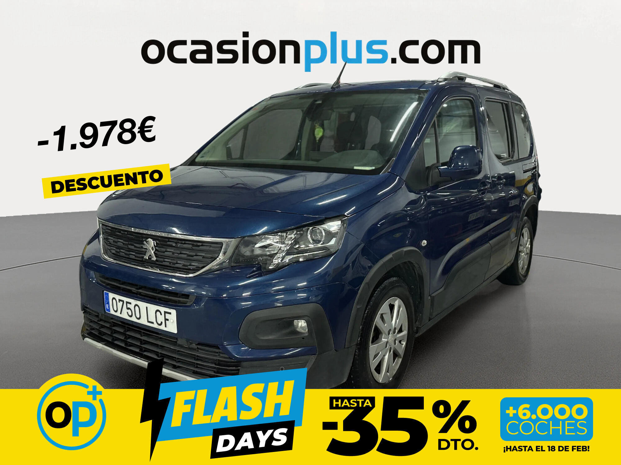 Foto del PEUGEOT Rifter 1.5BlueHDi S&S Standard Allure 130