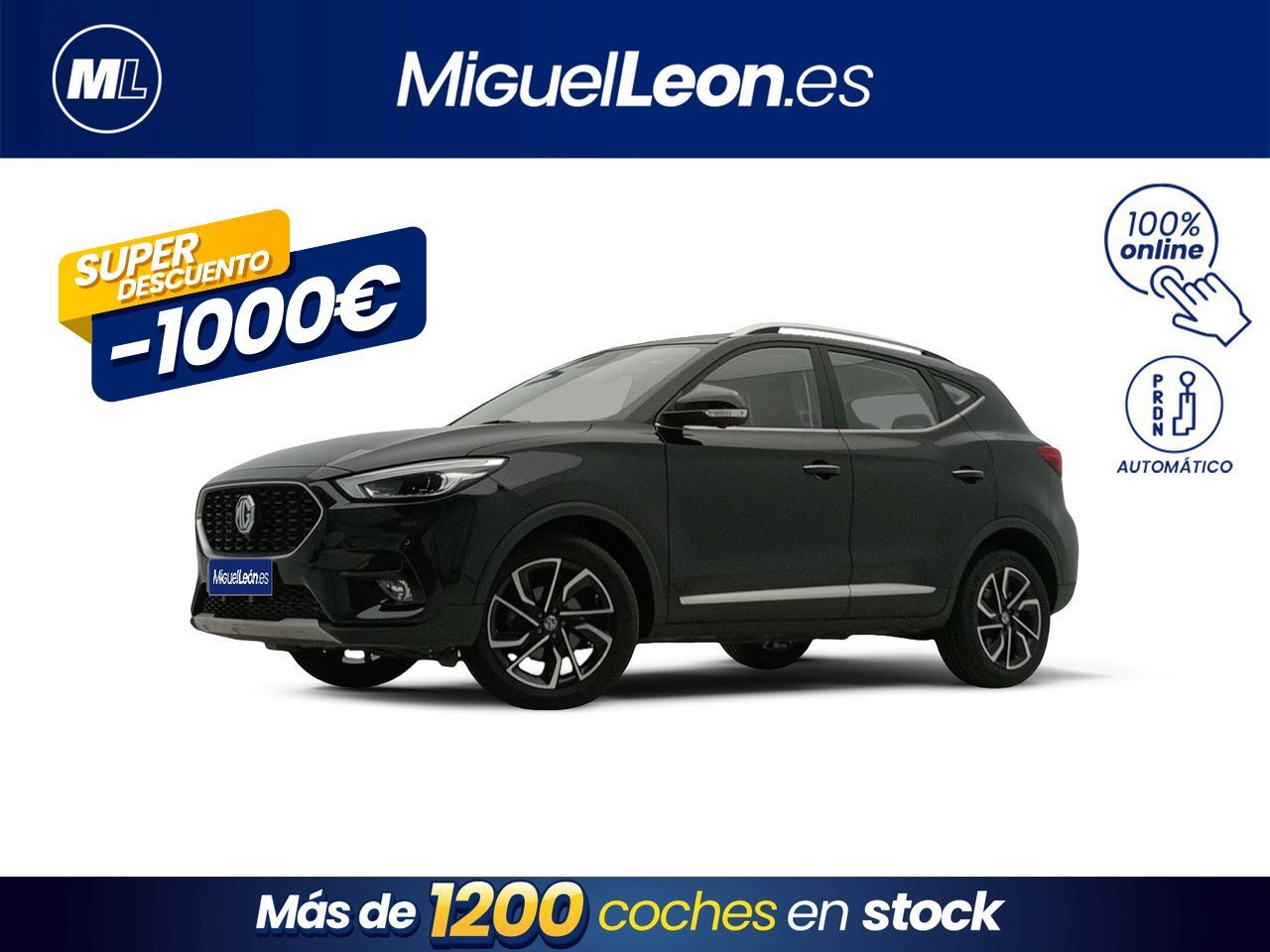 MG ZS (1.0T Luxury Auto) en Palmas, Las