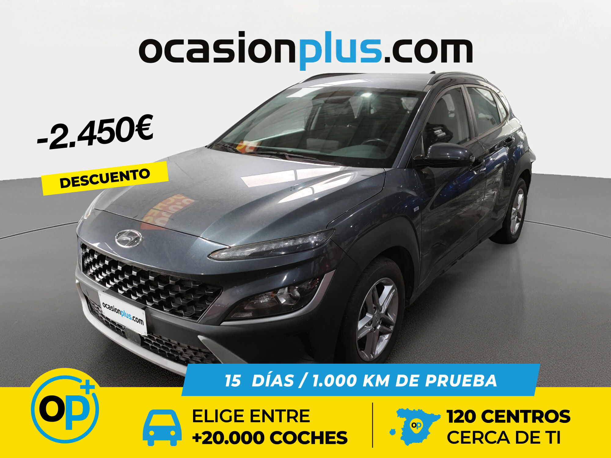 HYUNDAI Kona (1.0 TGDi 48V Maxx 4x2 88 kW (120 CV)) en Madrid