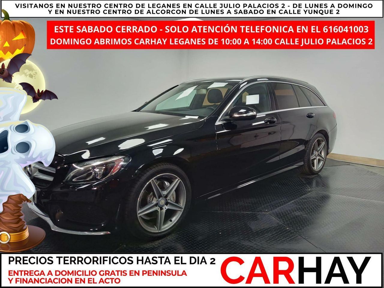MERCEDES Clase C (ESTATE 220 DCI BLUETEC AMG) en Madrid
