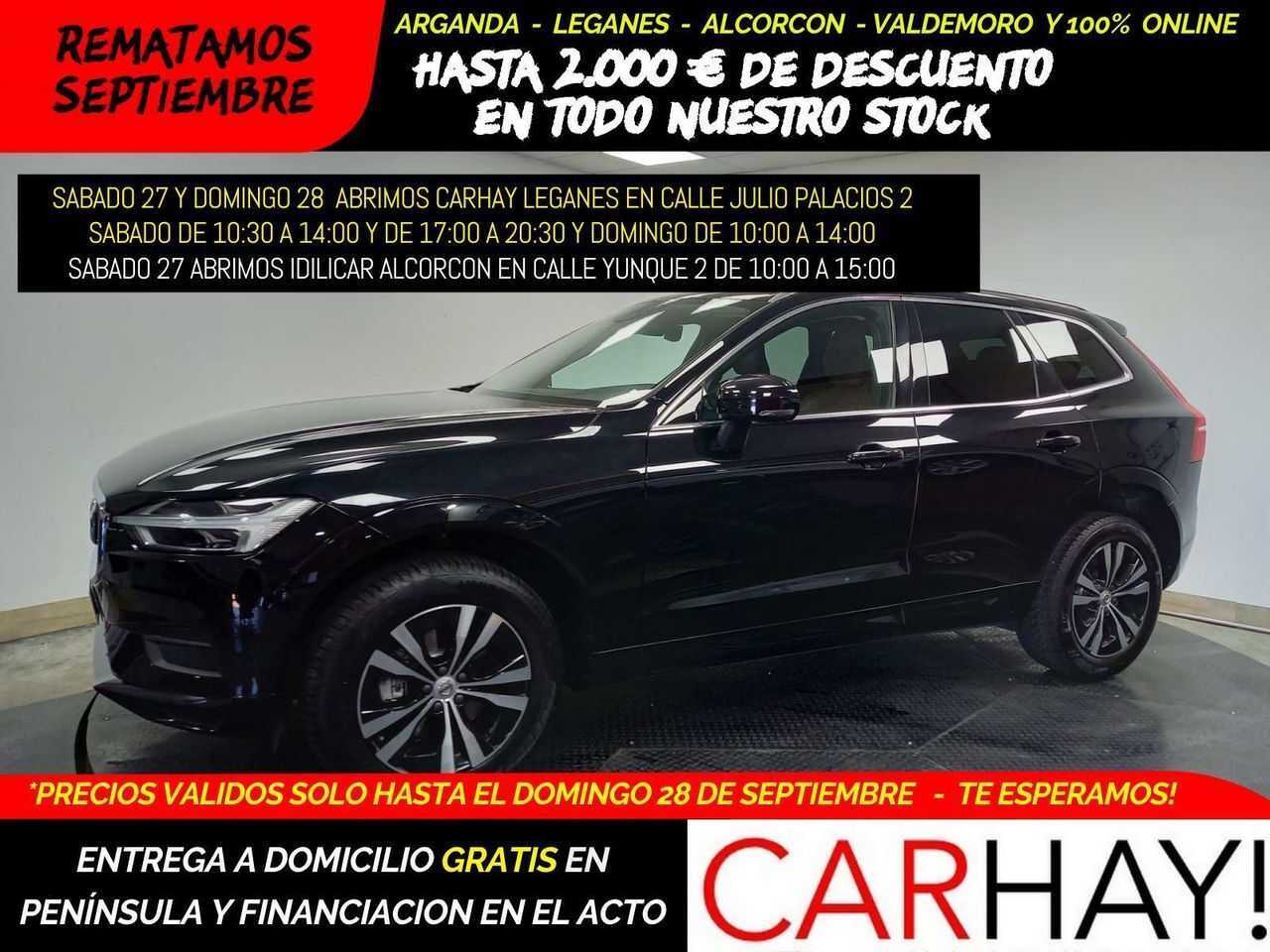 VOLVO XC60 (2.0 D3 MOMENTUM PRO ADBLUE) en Madrid