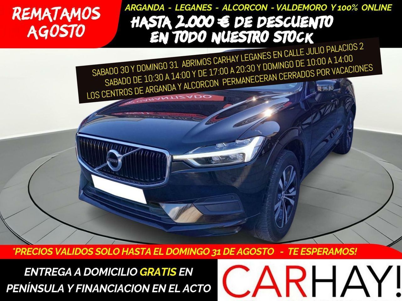 VOLVO XC60 (2.0 D3 MOMENTUM PRO ADBLUE) en Madrid