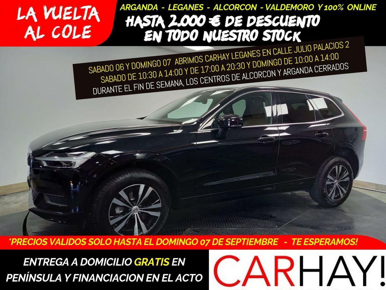 VOLVO XC60 (2.0 D3 MOMENTUM PRO ADBLUE) en Madrid