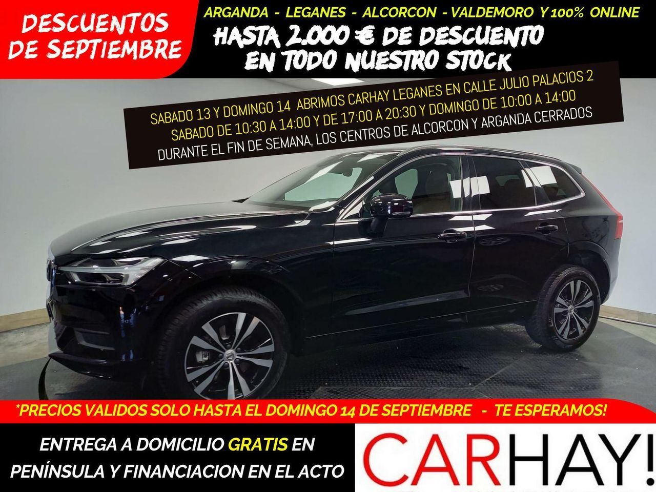 VOLVO XC60 (2.0 D3 MOMENTUM PRO ADBLUE) en Madrid