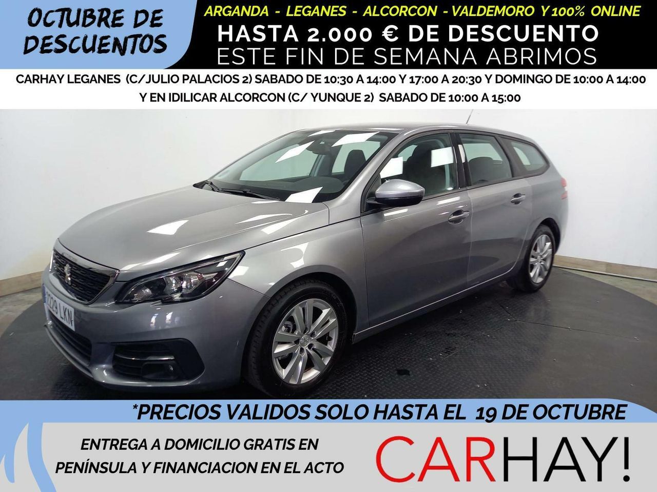 PEUGEOT 308 (SW ACTIVE PACK 100CV) en Madrid