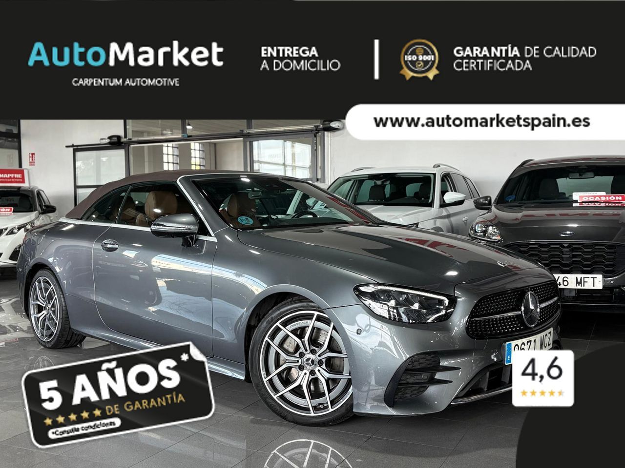 MERCEDES Clase E (CABRIO E 220 D) en Lugo