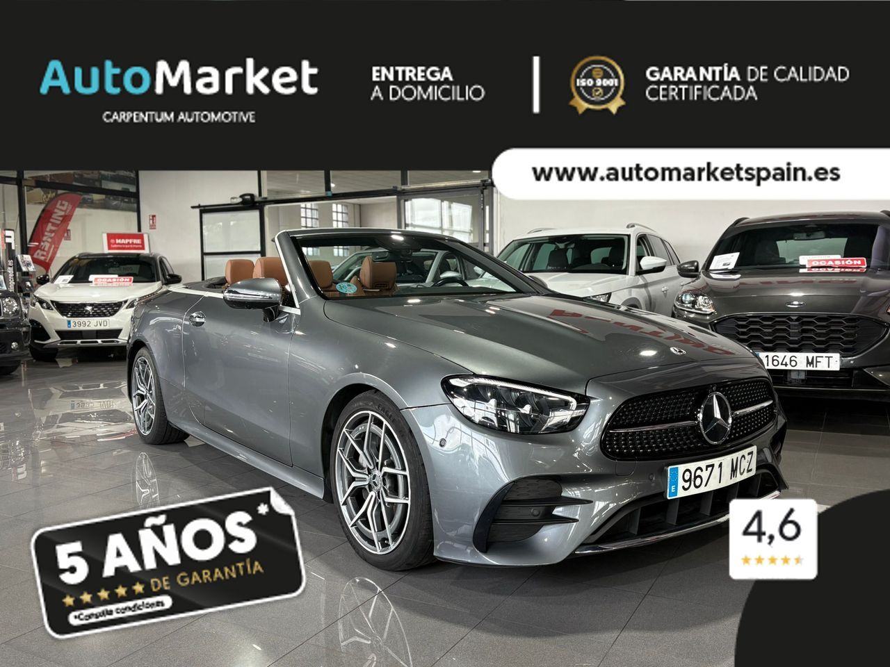 MERCEDES Clase E (CABRIO E 220 D) en Lugo