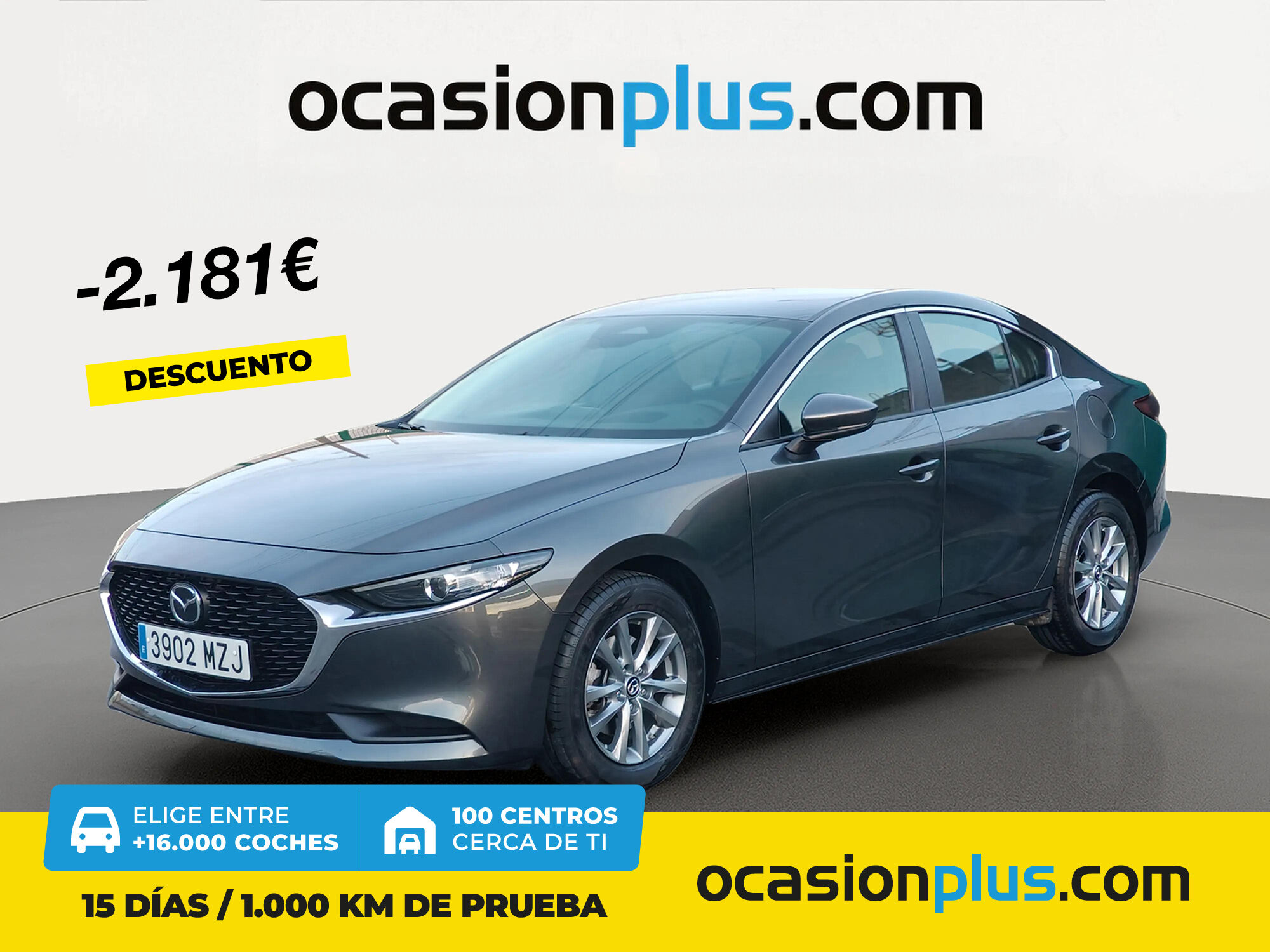 MAZDA Mazda3 (2.5L E-SKY G MHEV Prime-line 103 kW (140 CV)) en Madrid