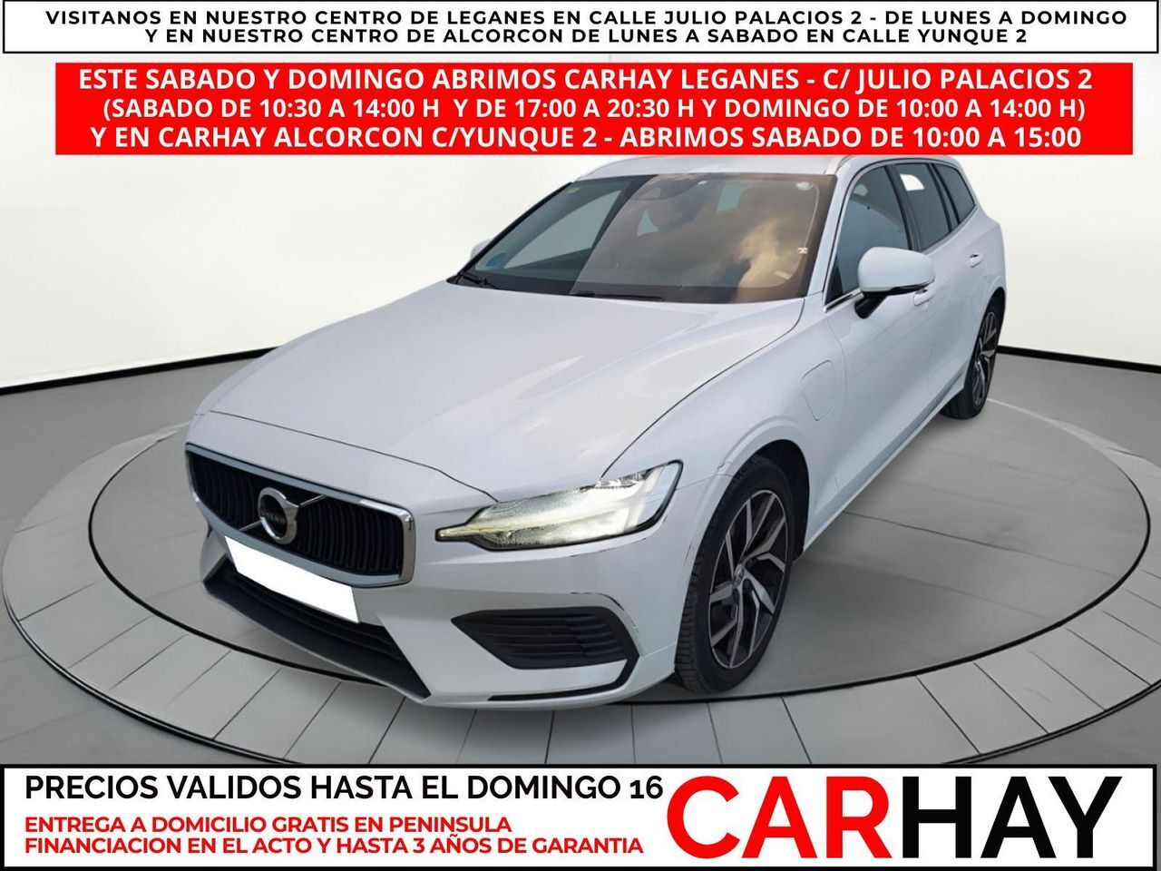 VOLVO V60 (2.0 T8 BUSINESS PLUS AUTO) en Madrid