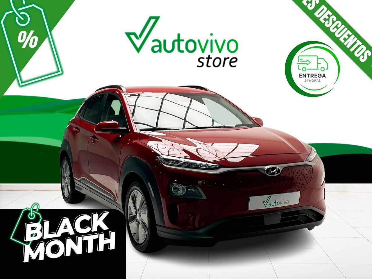 HYUNDAI Kona (EV TECNO 150KW 7.2KW 204 CV 5P) en Barcelona