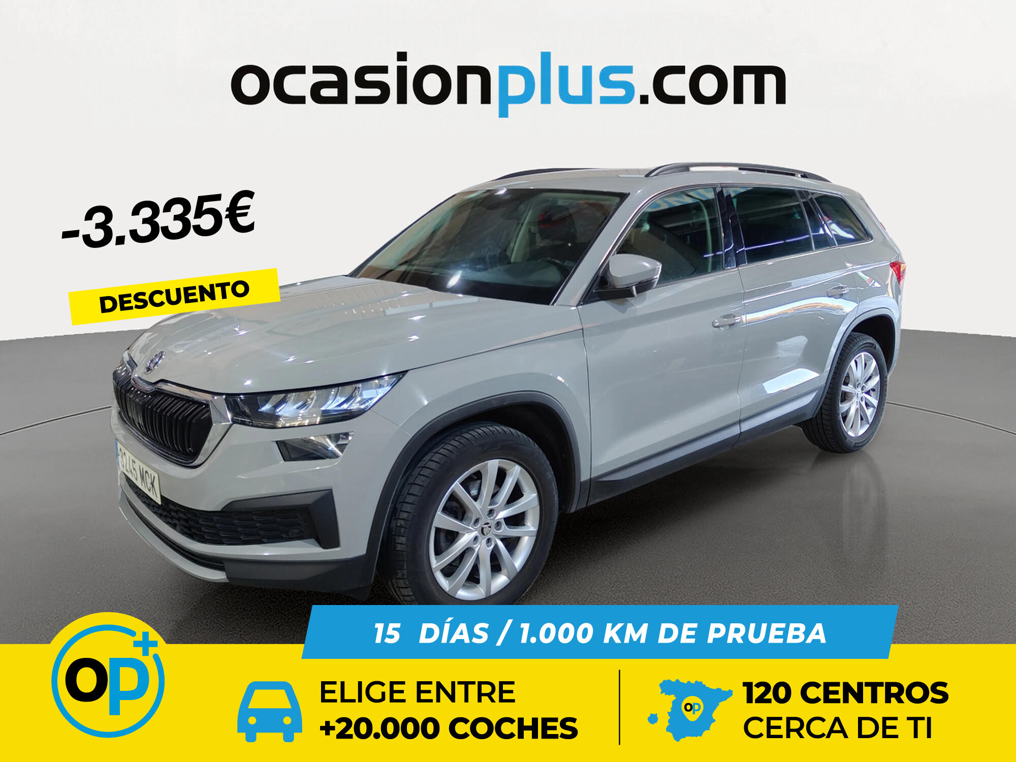 SKODA Kodiaq (1.5 TSI Ambition 4x2 DSG 110 kW (150 CV)) en Madrid