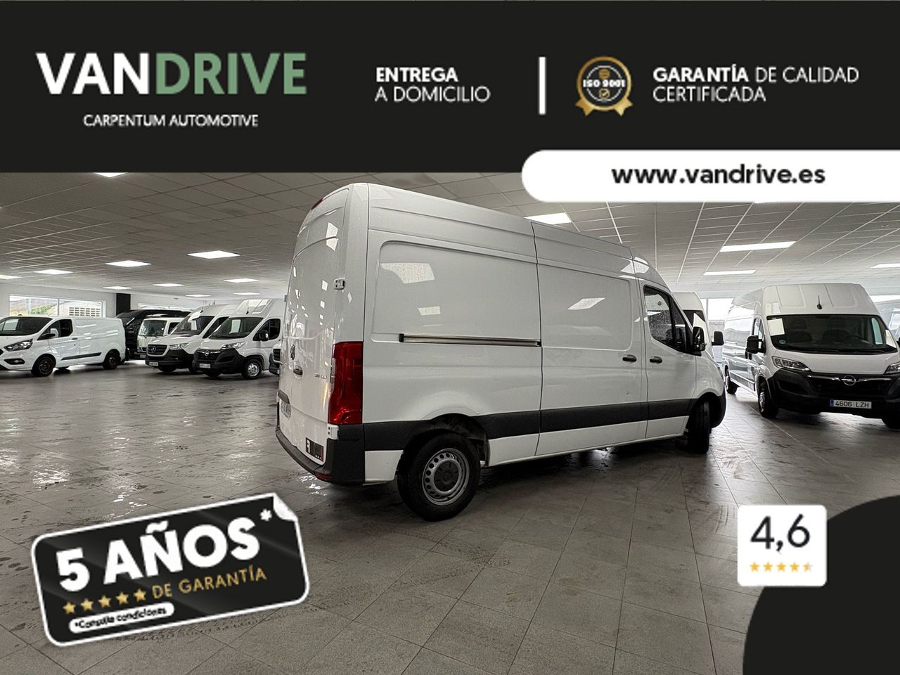 Foto del MERCEDES Sprinter Furgón 211CDI Medio T.E. tD