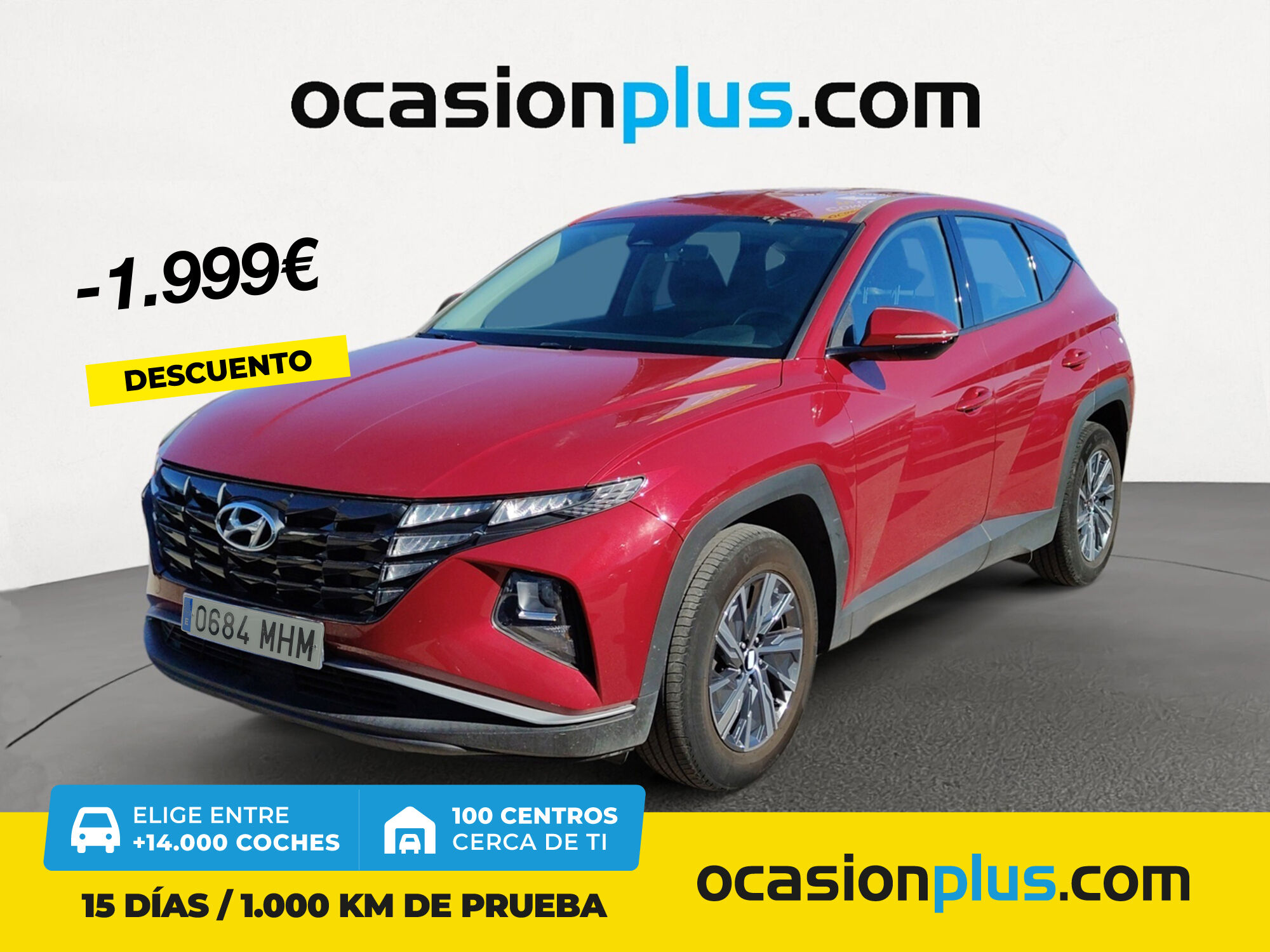 HYUNDAI Tucson (1.6 TGDI Klass 4x2 110 kW (150 CV)) en Madrid