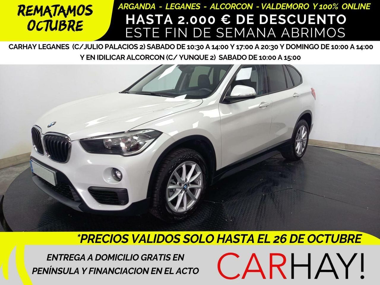 BMW X1 (1.5I SDRIVE18 OPF (EU6D-TEMP)) en Madrid