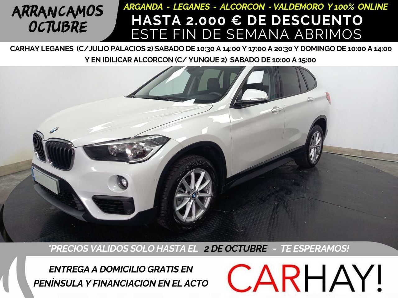 BMW X1 (1.5I SDRIVE18 OPF (EU6D-TEMP)) en Madrid