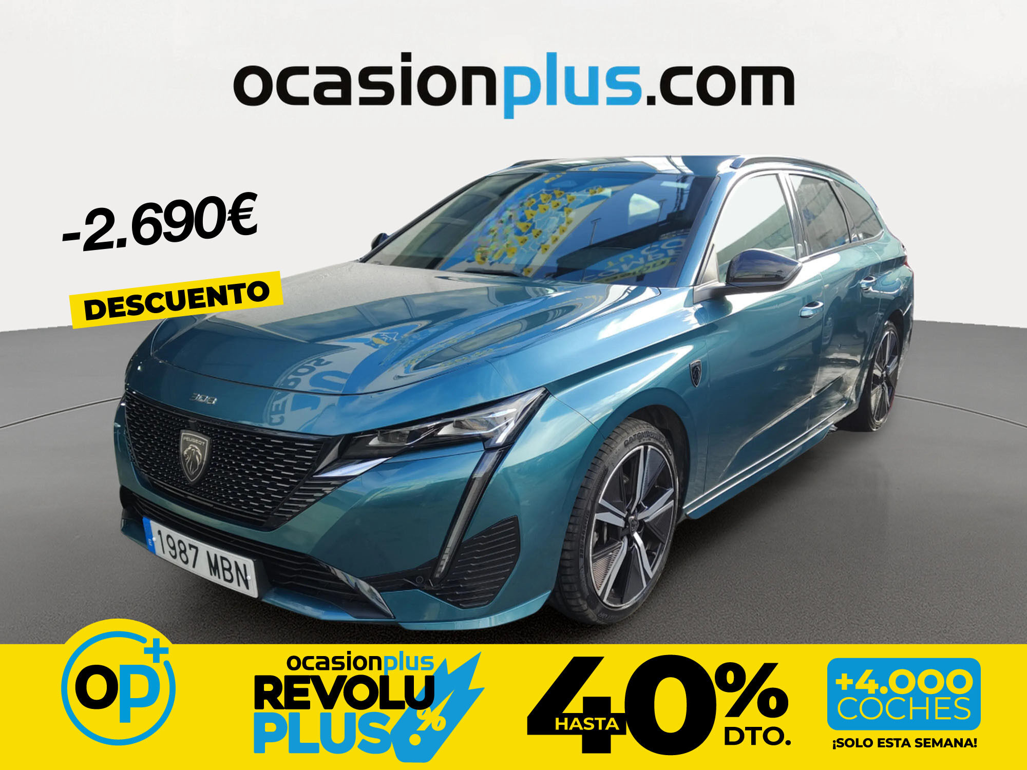 Foto del PEUGEOT 308 SW 1.2 PureTech S&S GT EAT8 130