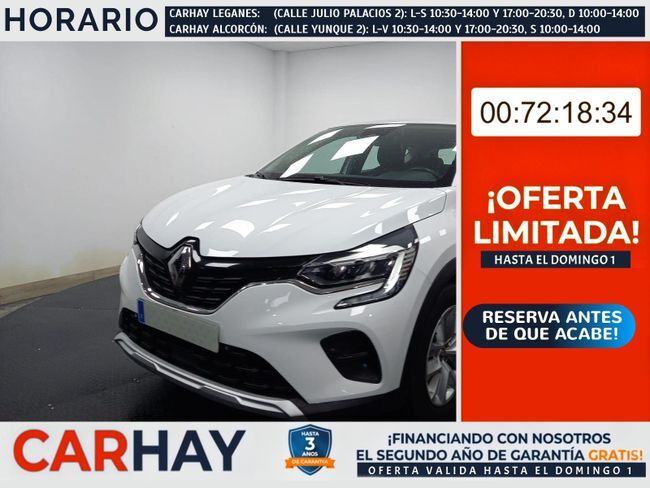 RENAULT Captur (Intens TCe 74kW (100CV) GLP) en Madrid