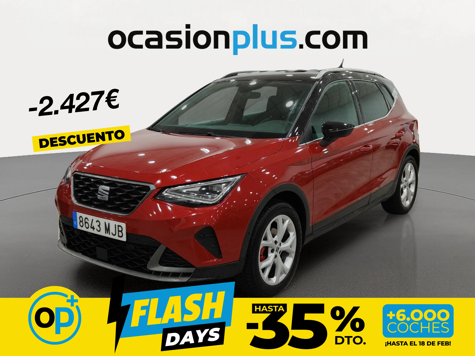 Foto del SEAT Arona 1.5 TSI S&S FR DSG7 XM 150