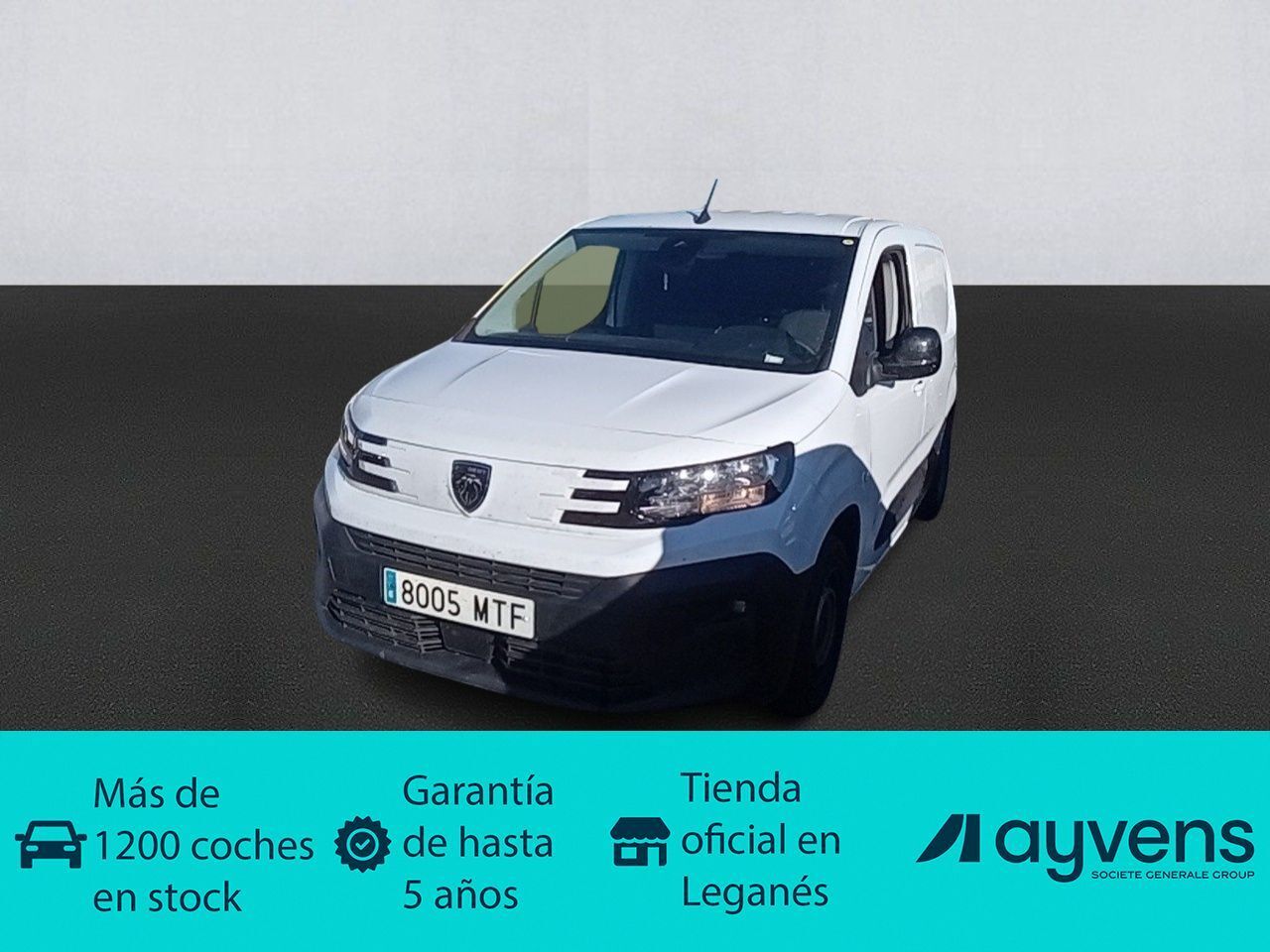 PEUGEOT Partner (Furgon BlueHDi 100 Standard 600kg 75 kW (102 CV)) en Madri