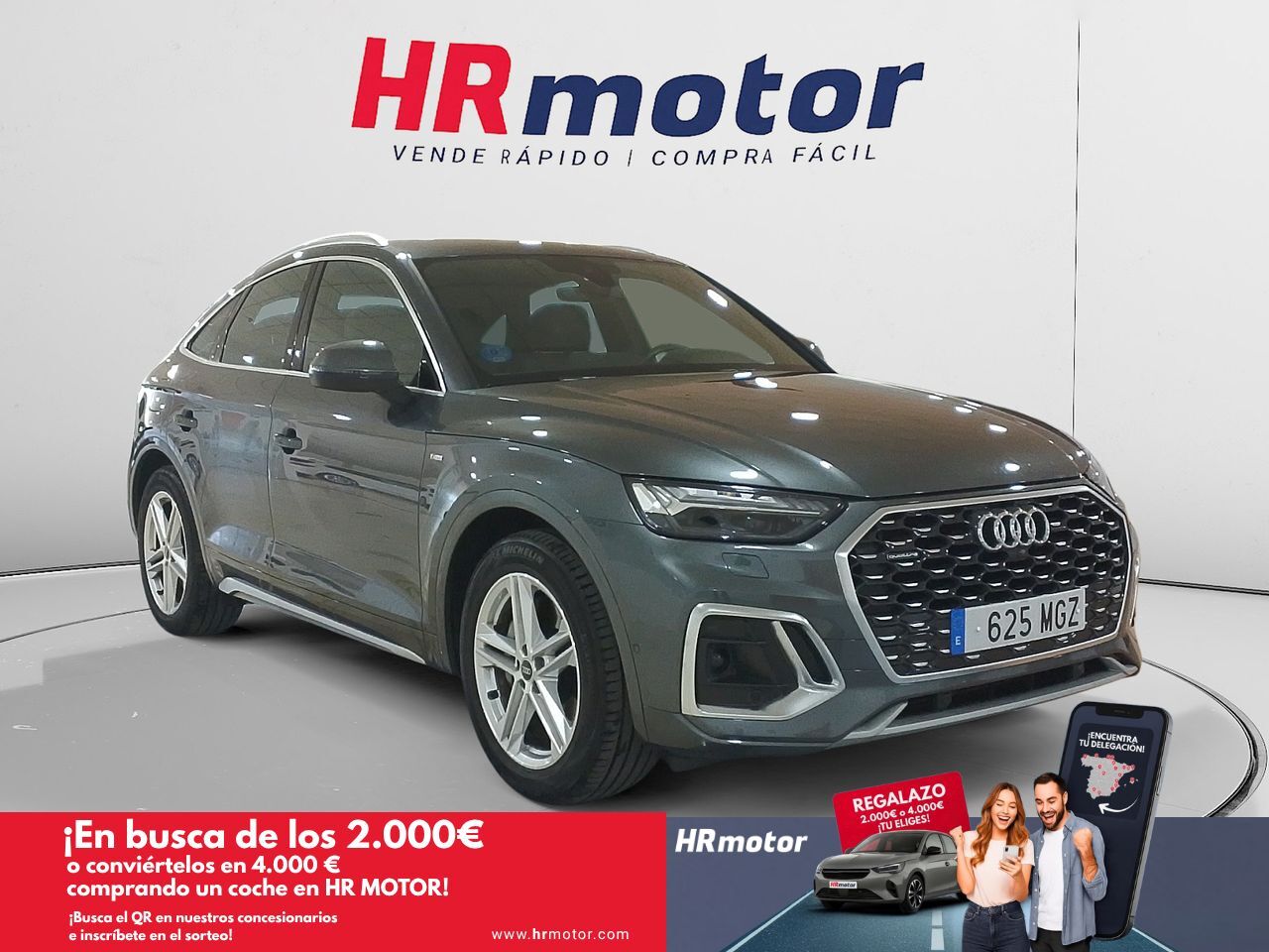 AUDI Q5 (55 Sportback 2.0 TFSI-e S line quattro) en Madrid